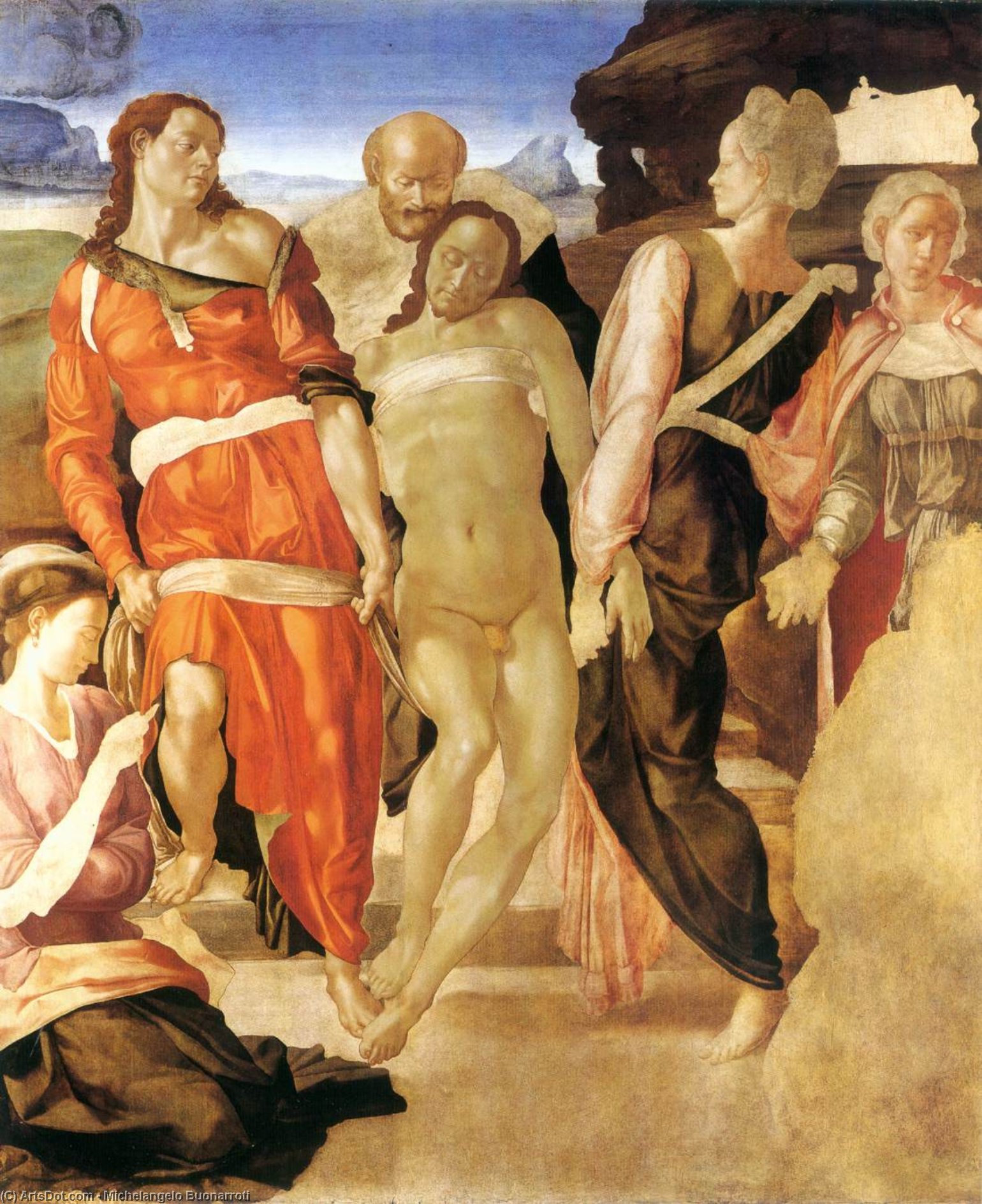 Entombment — Michelangelo Buonarroti