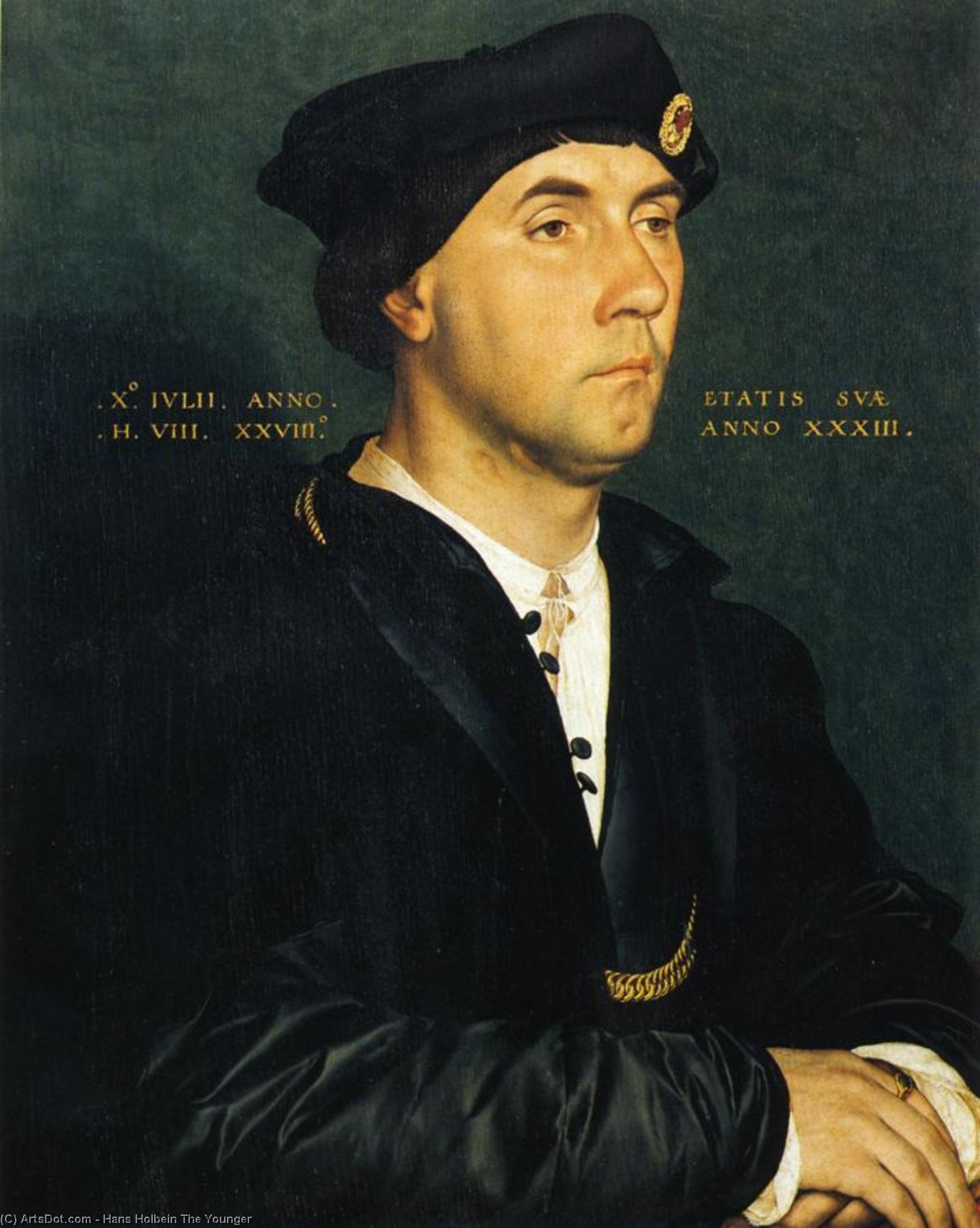 Sir Richard Southwellin Kasvot — Hans Holbein Nuorempi