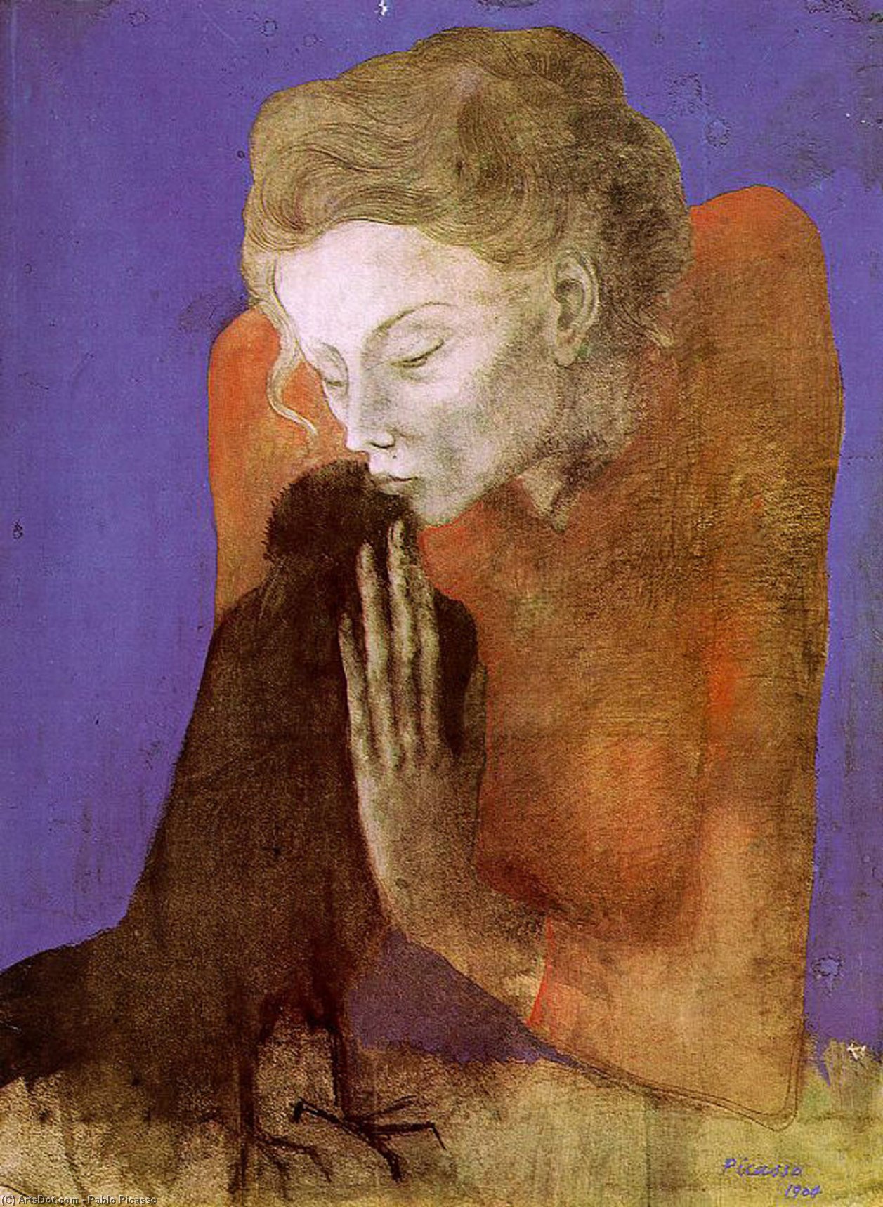 Donna Con Rondine — Pablo Picasso