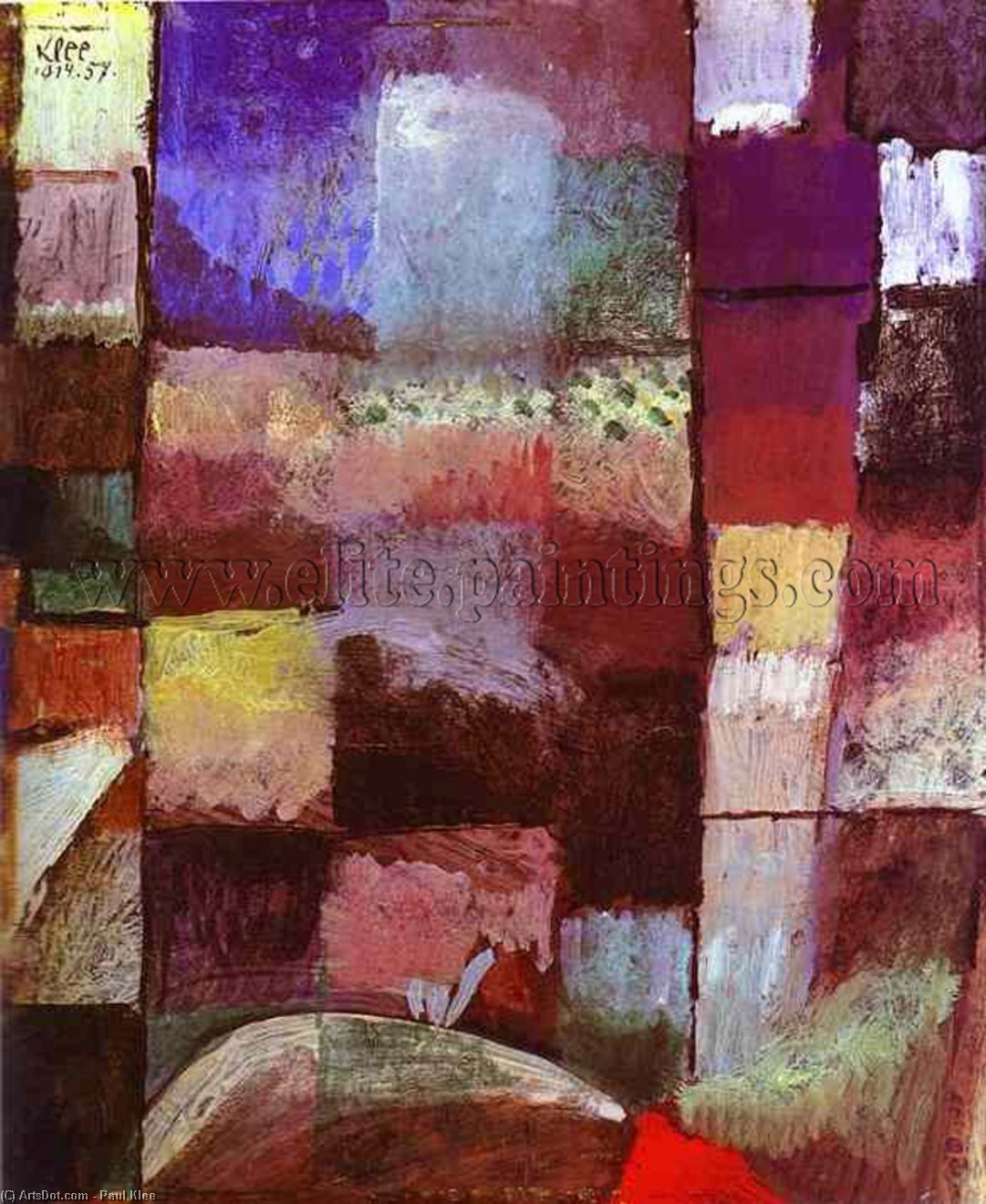 Hammamet — Paul Klee
