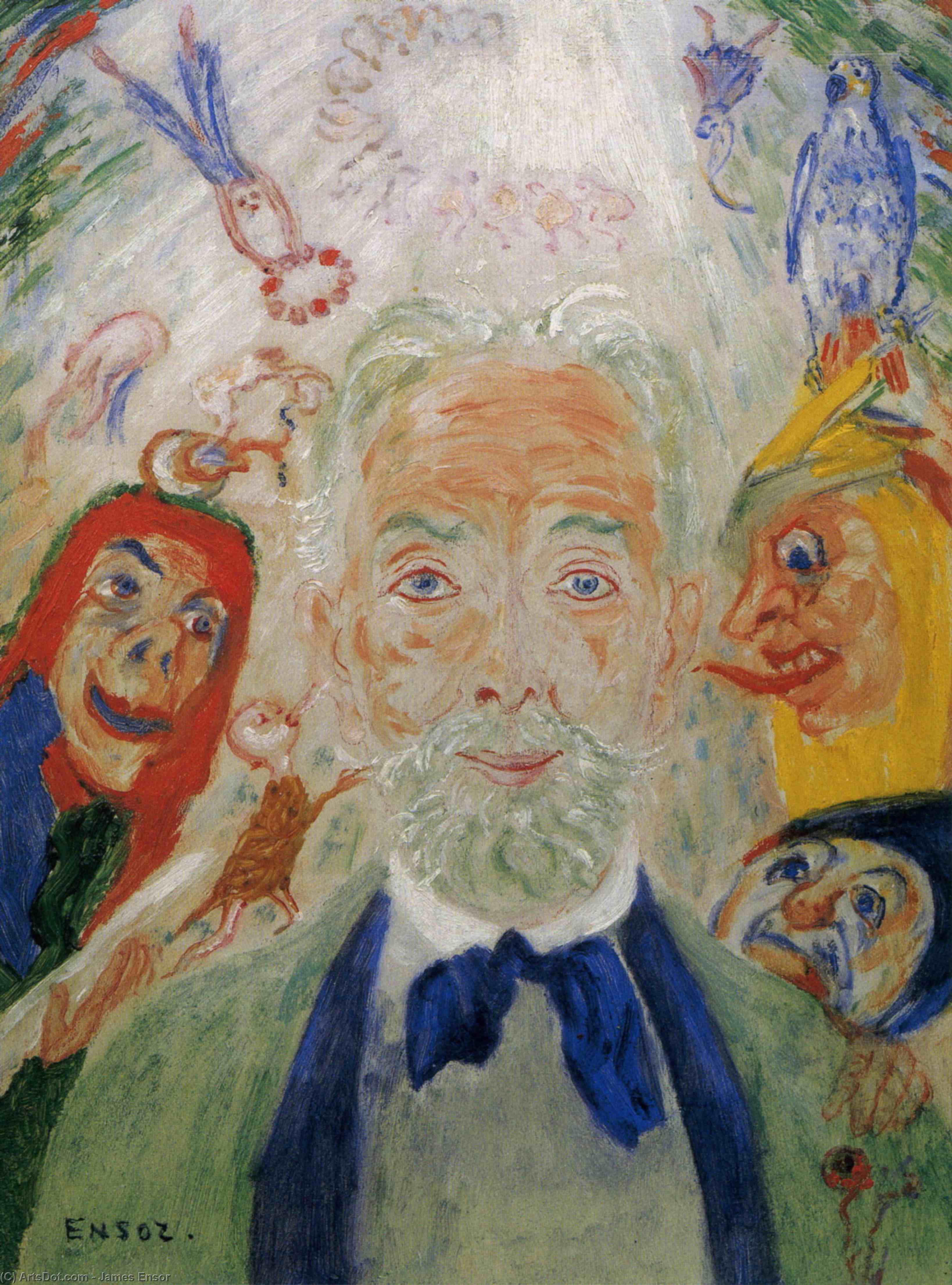 Mio E Il Mio Ambiente — James Ensor