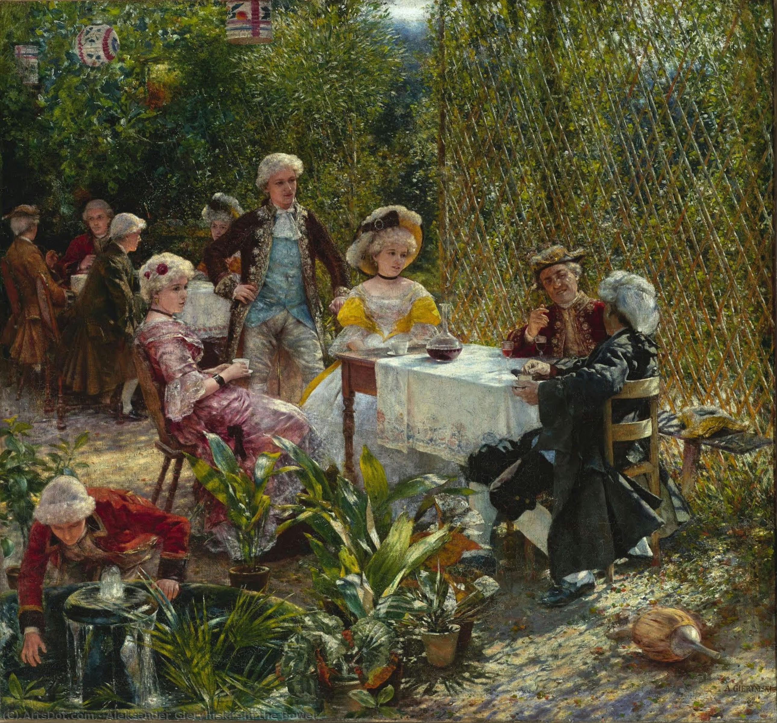 Dans Le Bower — Aleksander Gierymski