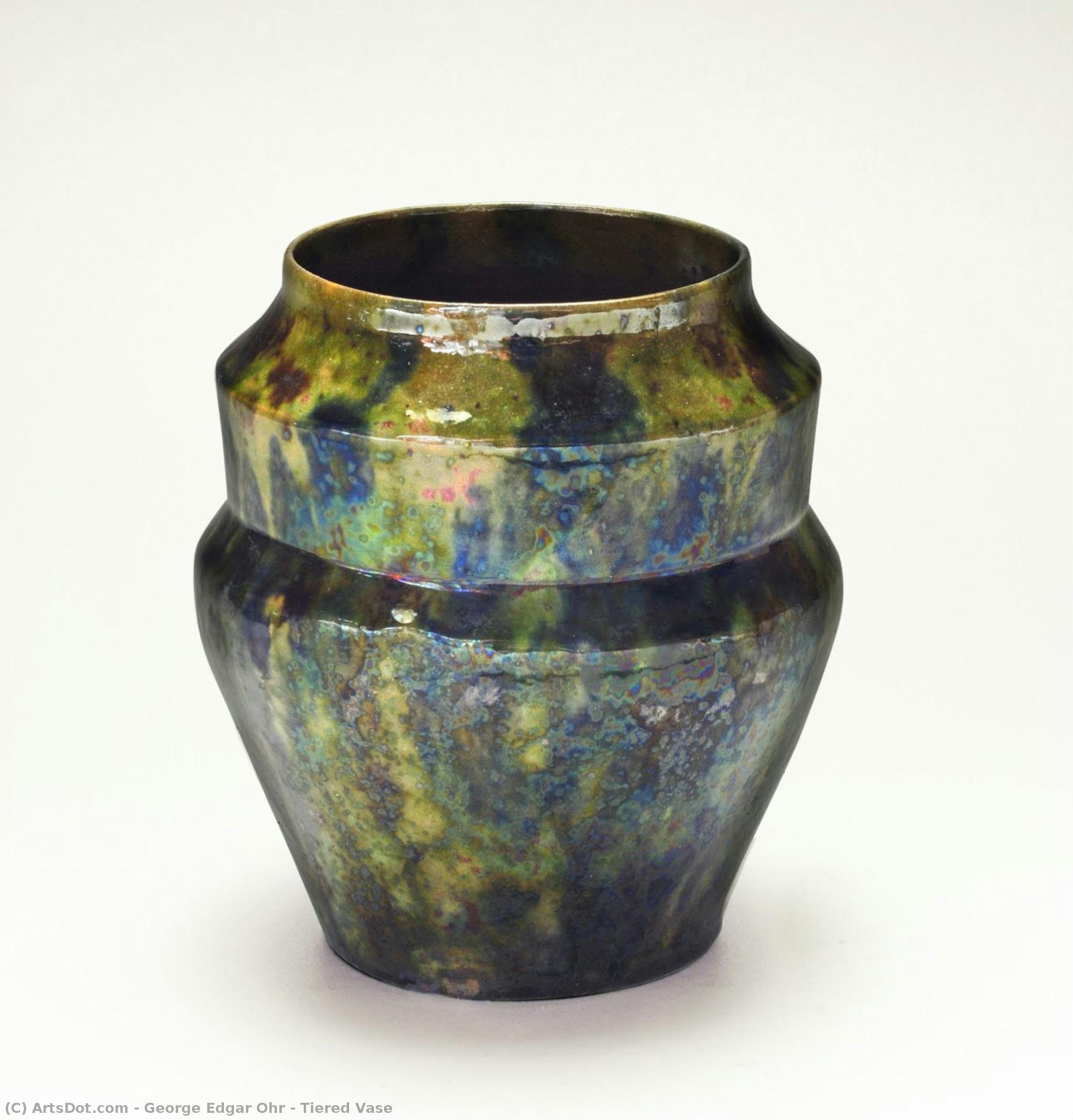 Fylt Vase — George E. Ohr