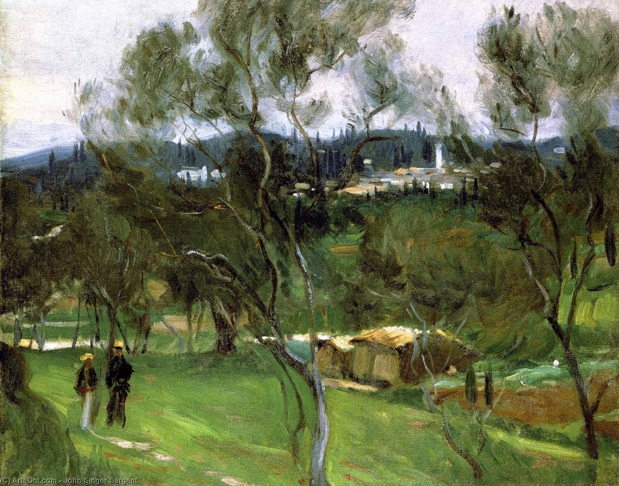 Olivenbäume — John Singer Sargent