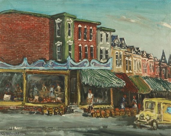 Corner Grocery — Walter Emerson Baum