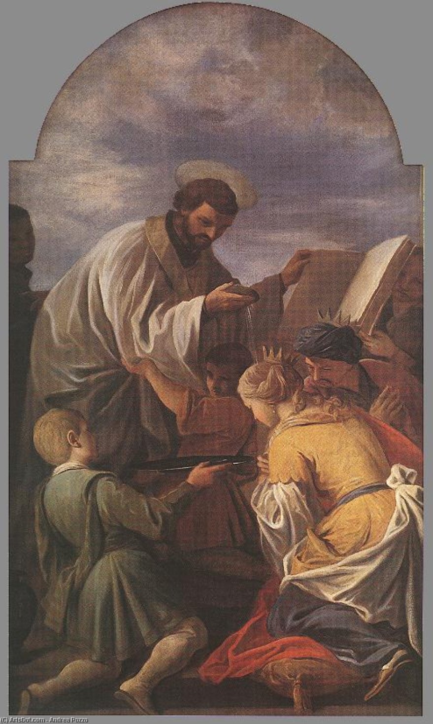 Saint Francis Xavier — Andrea Pozzo