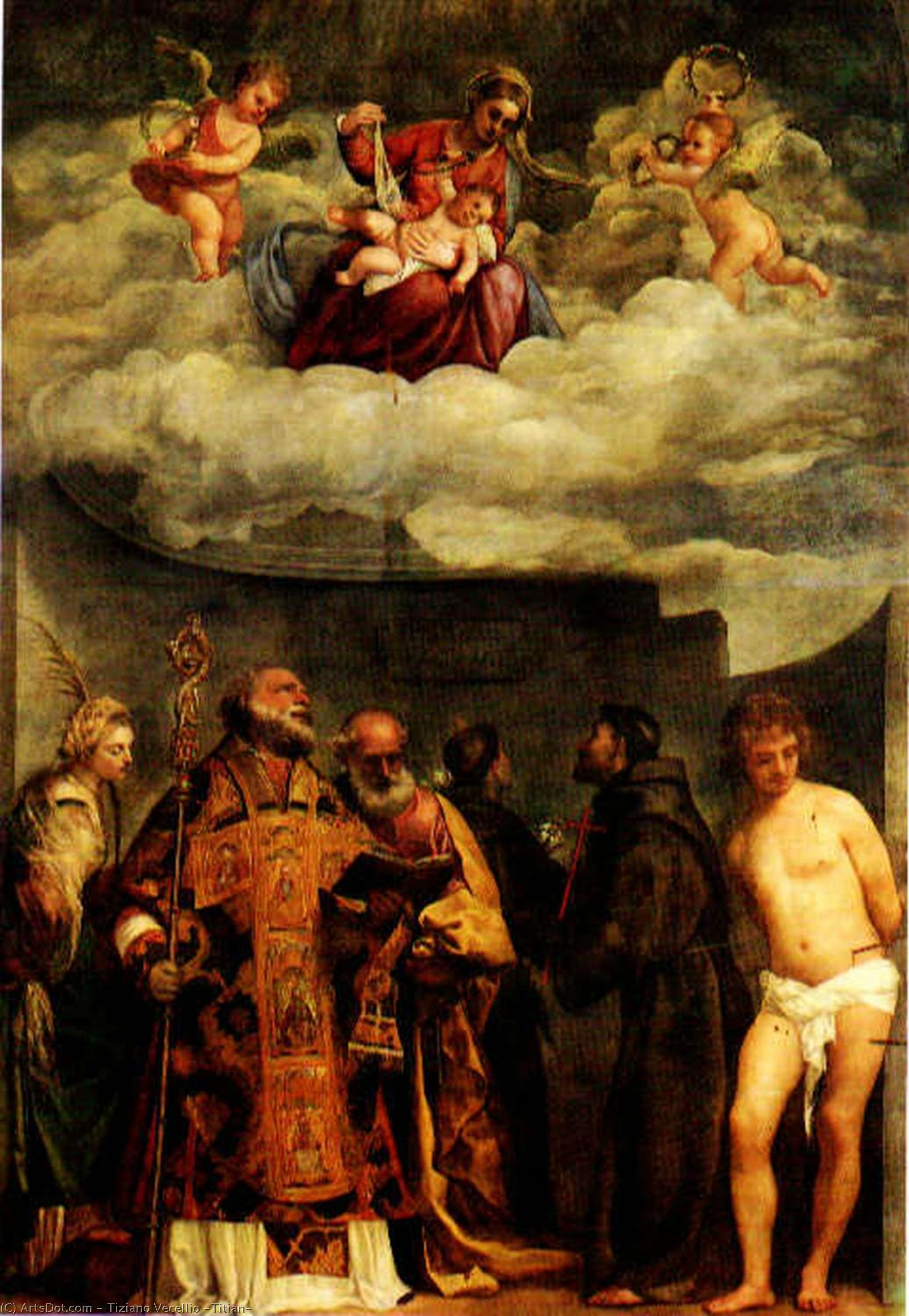Madonna Of Frari, Ca Vatican Museum — Titian