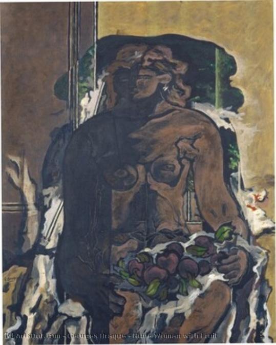 Donna Nuda Con Frutta — Georges Braque