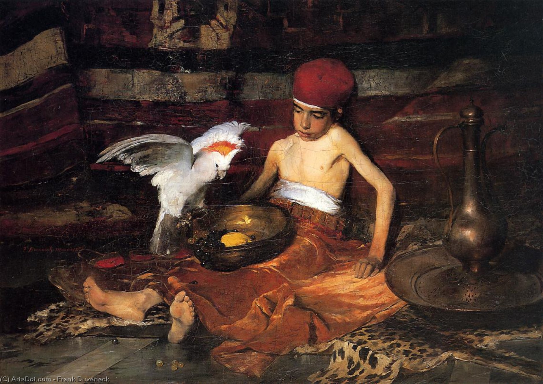 The Turkish Page — Frank Duveneck