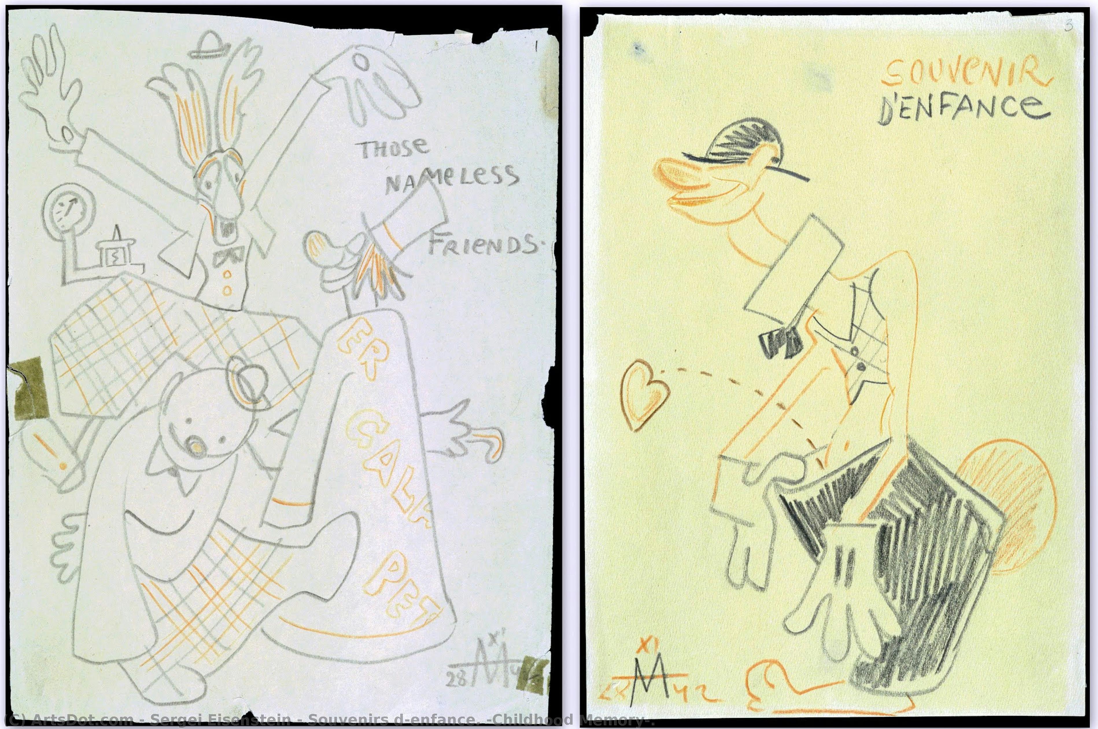 Souvenirs D’enfance. (childhood Memory). — Sergej Eisenstein