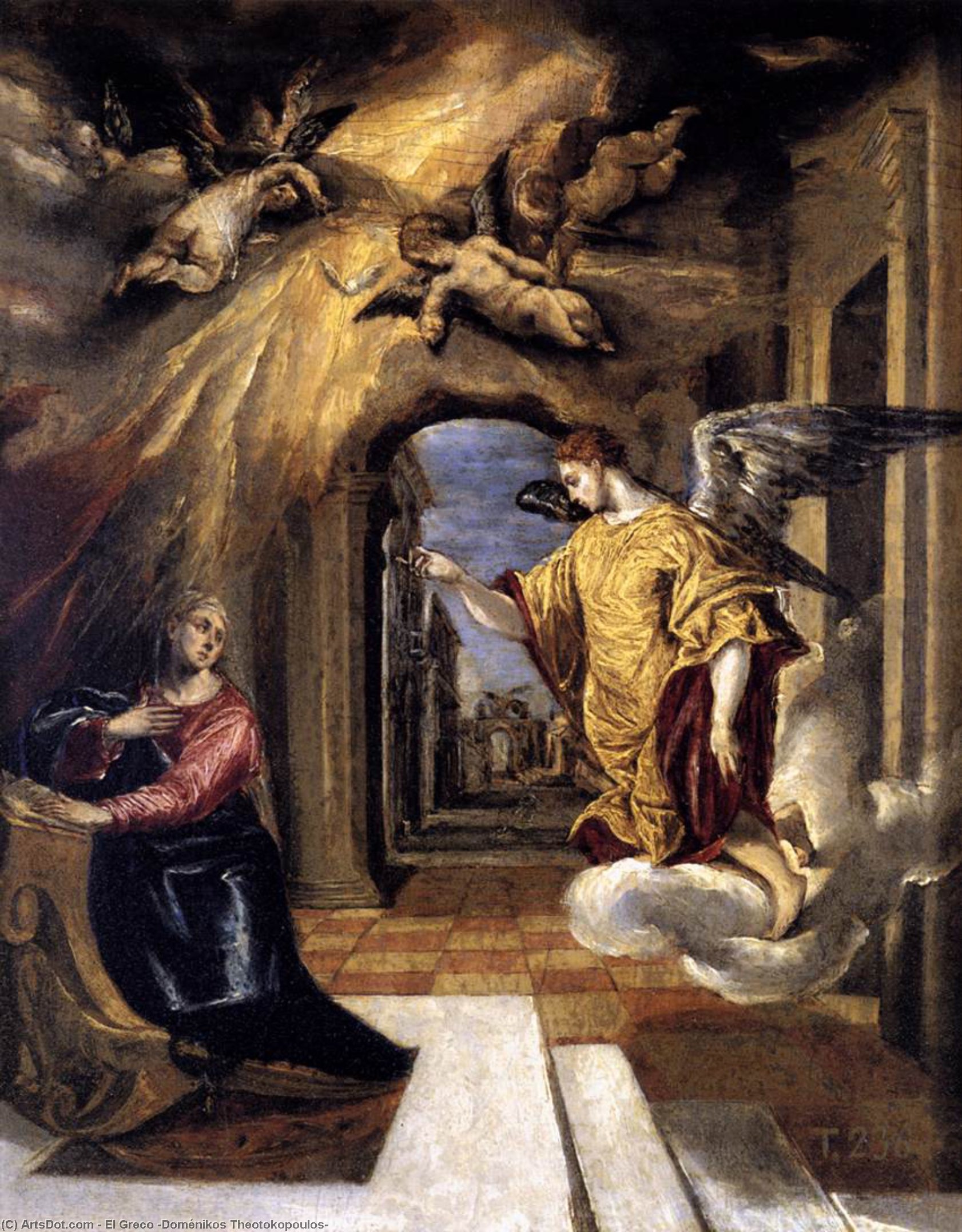 Bebudelsen — El Greco