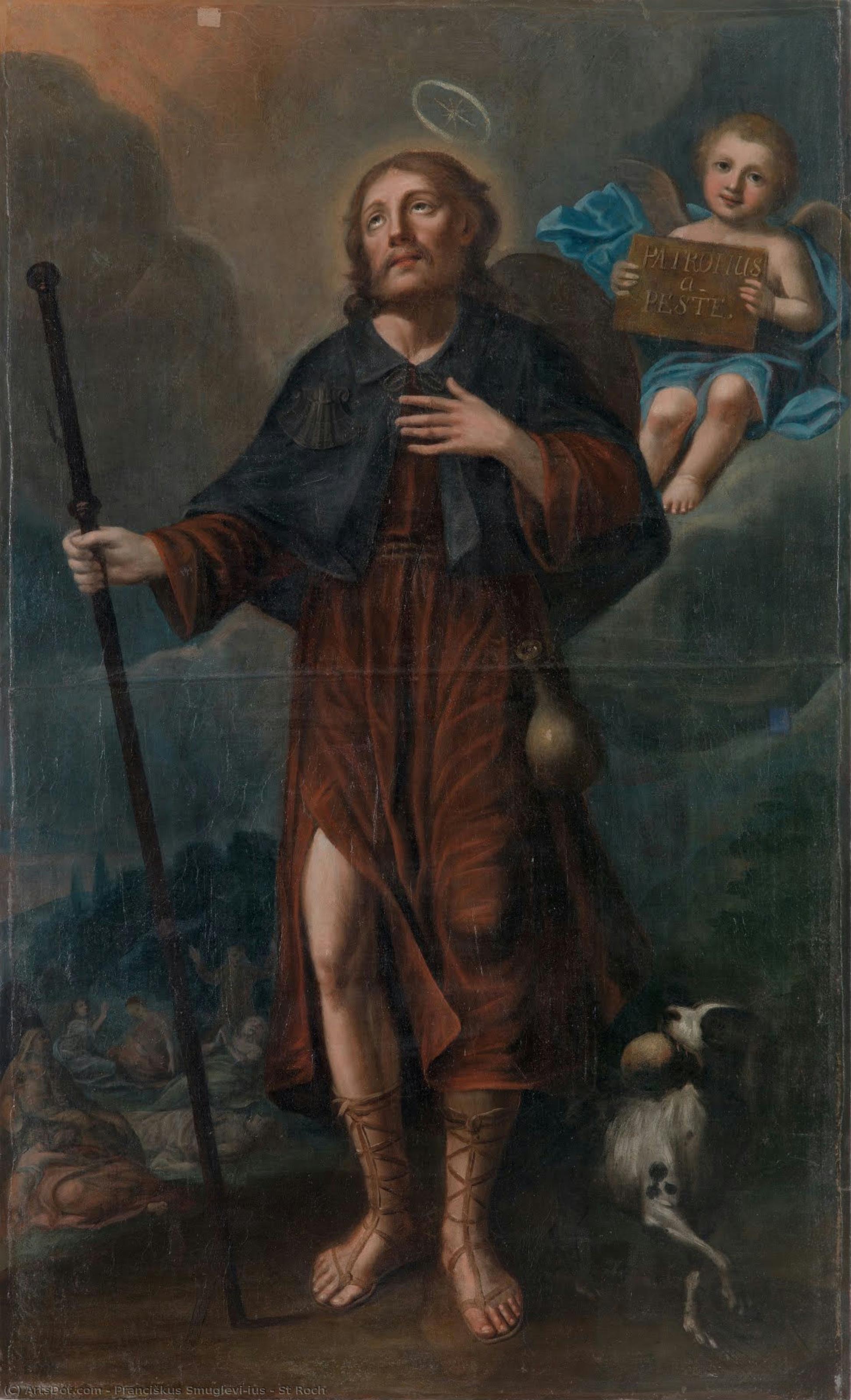 St Roch — Pranciškus Smuglevičius