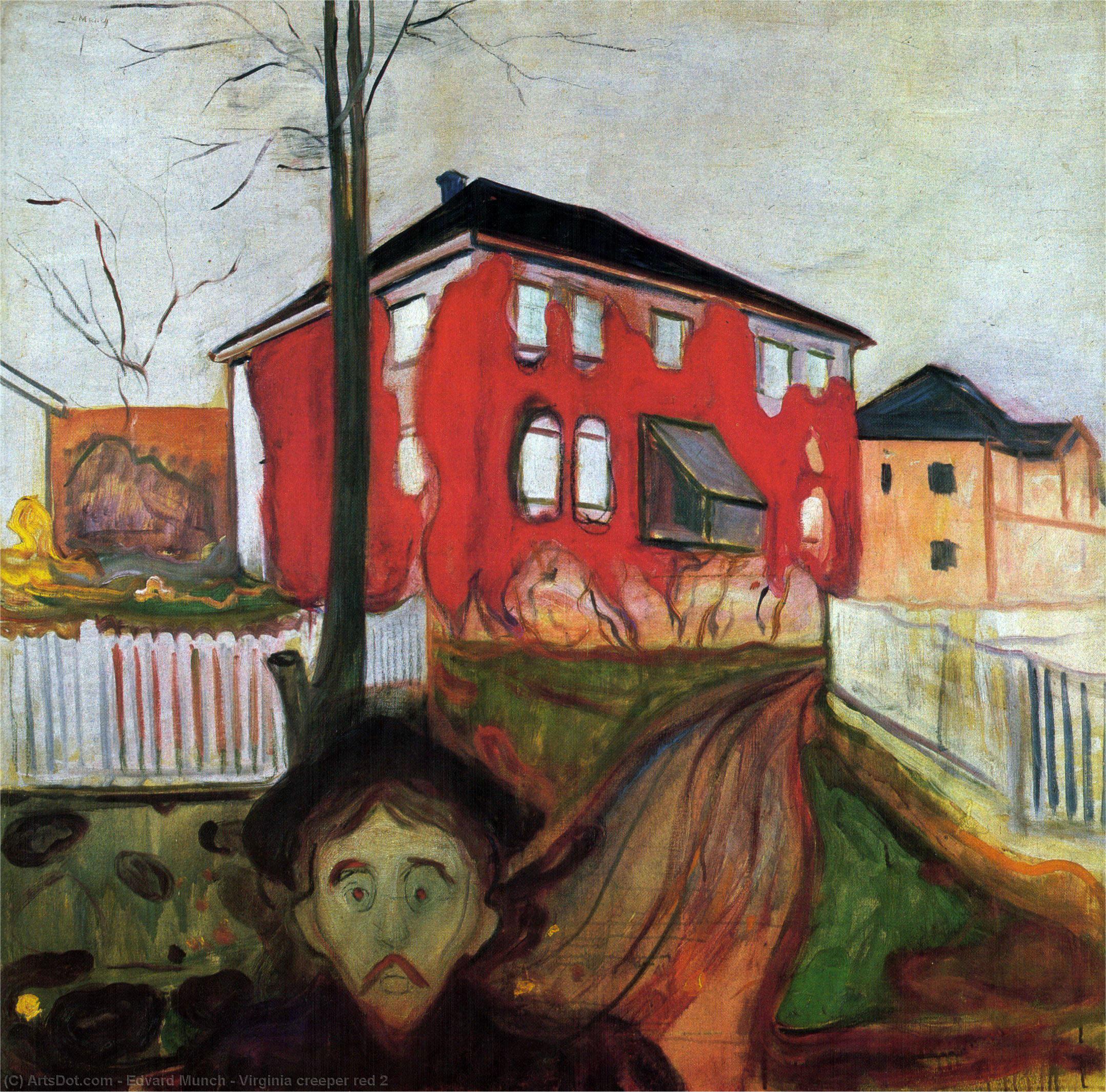 Virginia Creeper Rossa 2 — Edvard Munch