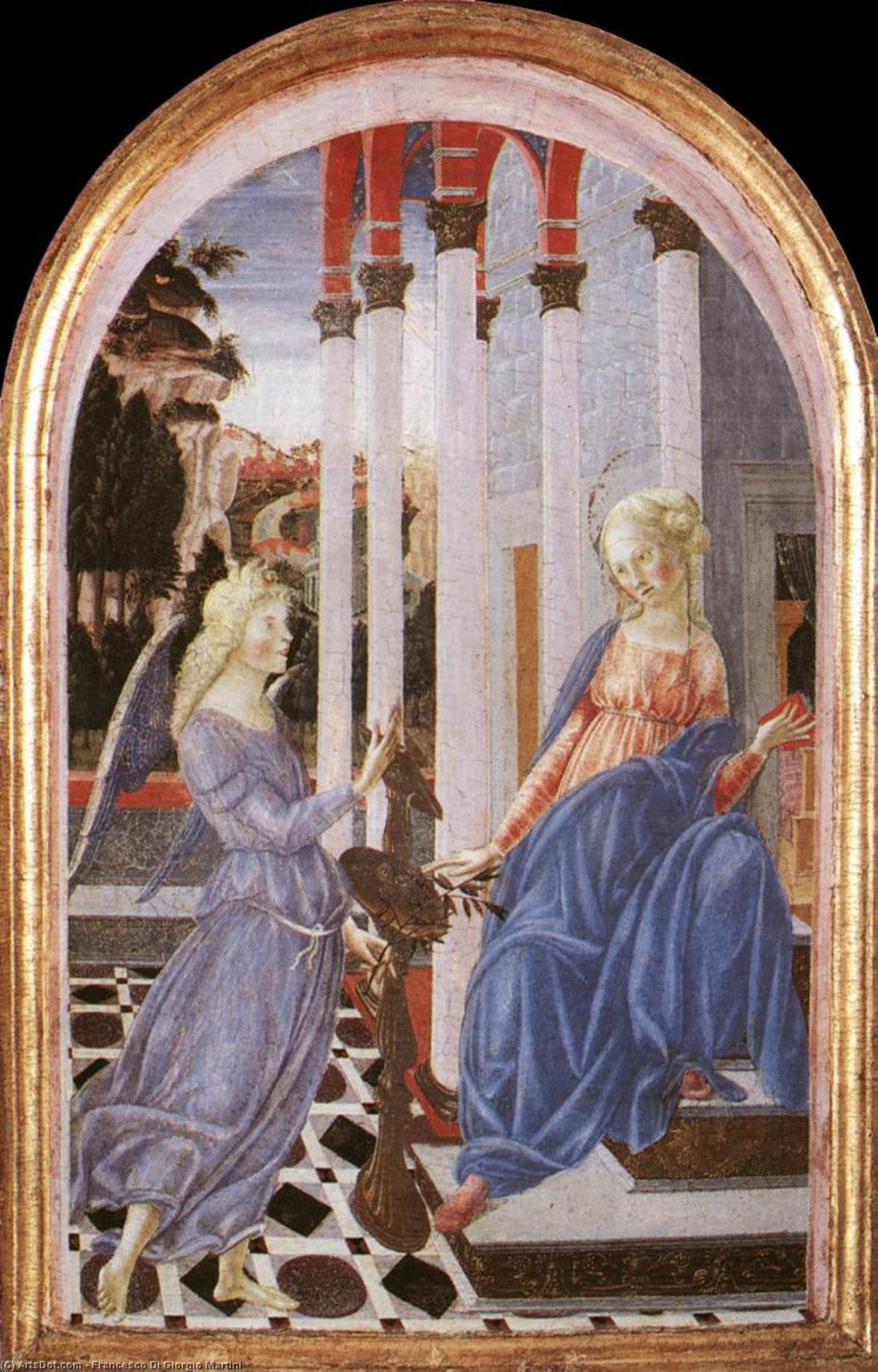 Annunciation — Francesco Di Giorgio Martini