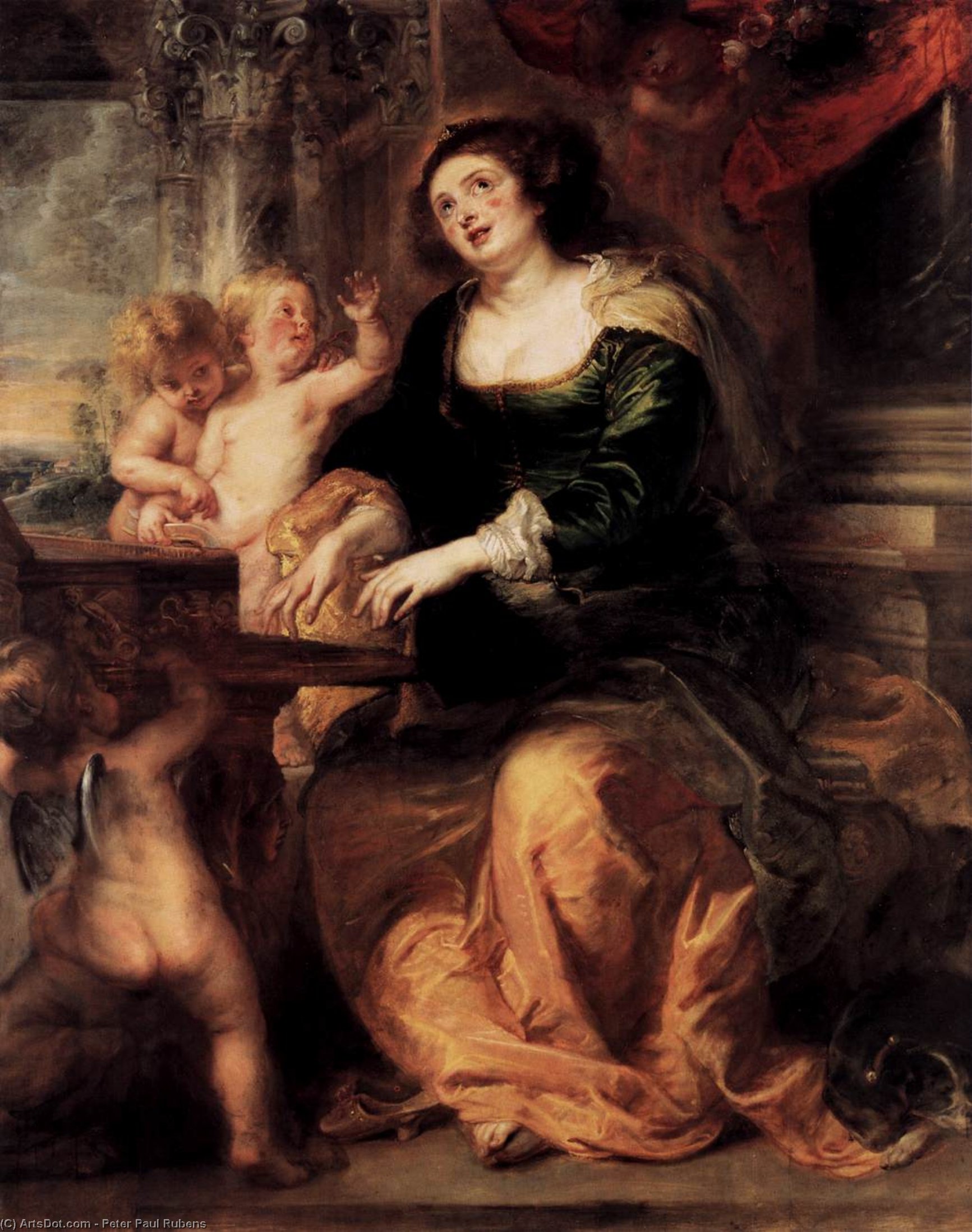 Sfânta Cicia — Petru Pavel Rubens