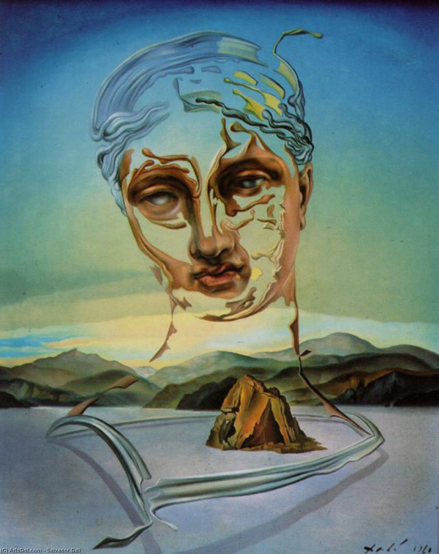 Geburt Einer Gottheit — Salvador Dalí
