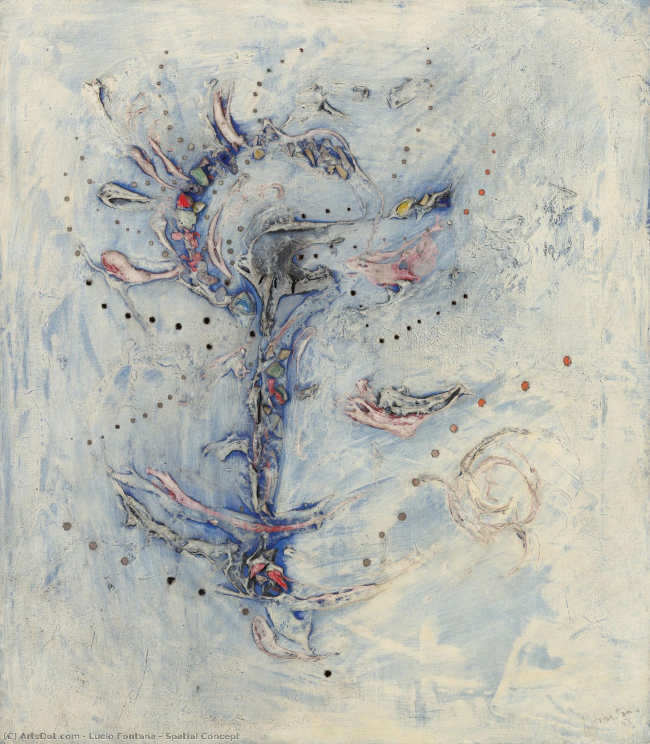 Concept Spatial — Lucio Fontana