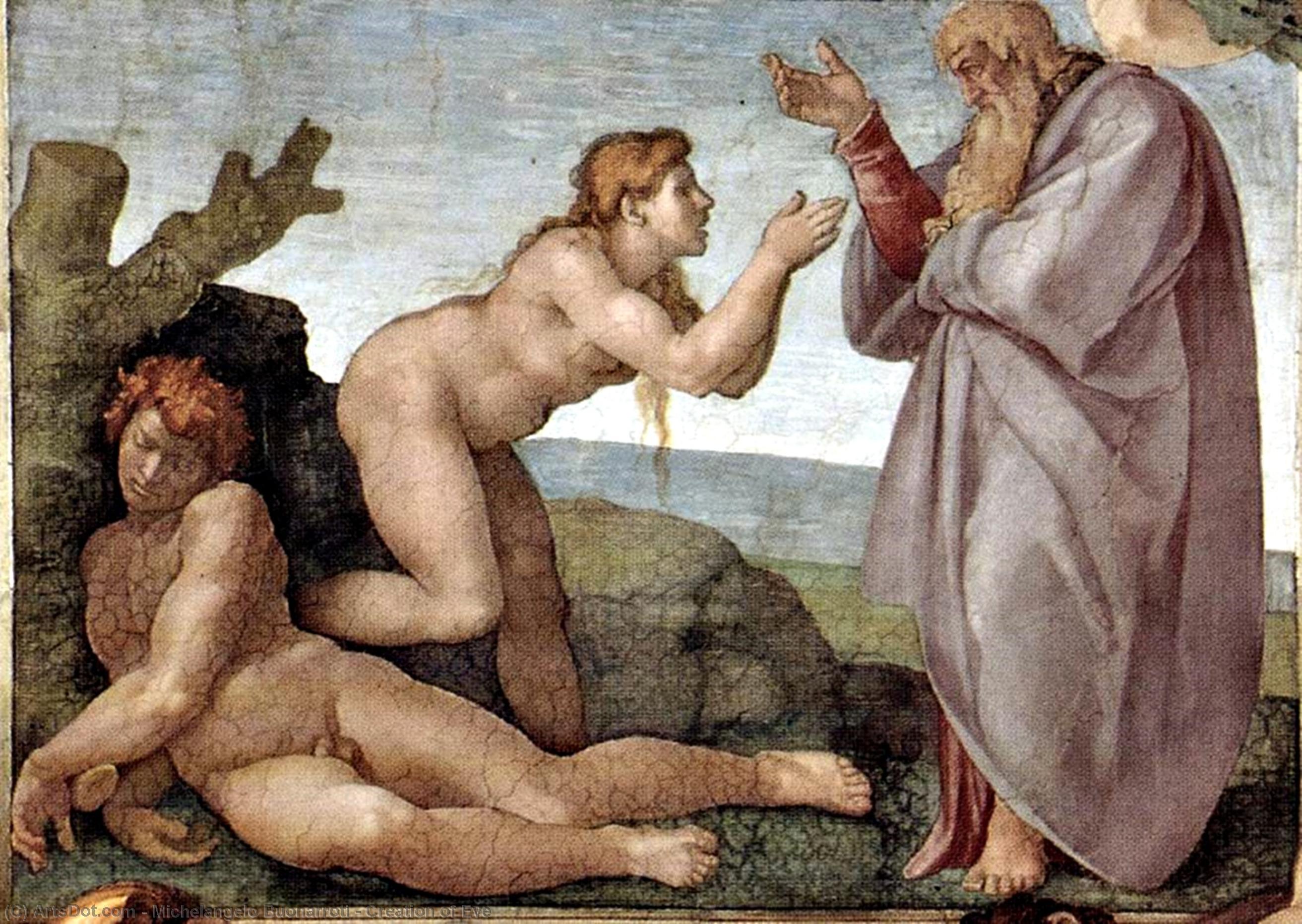 Schepping Van Eva — Michelangelo Buonarroti