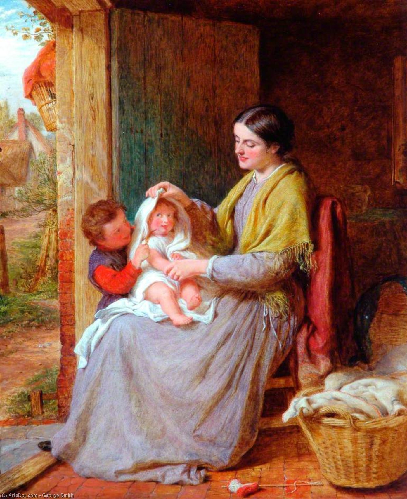 Playing With Baby — Džordž Smit