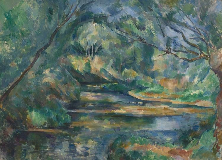 A Folyó — Paul Cézanne