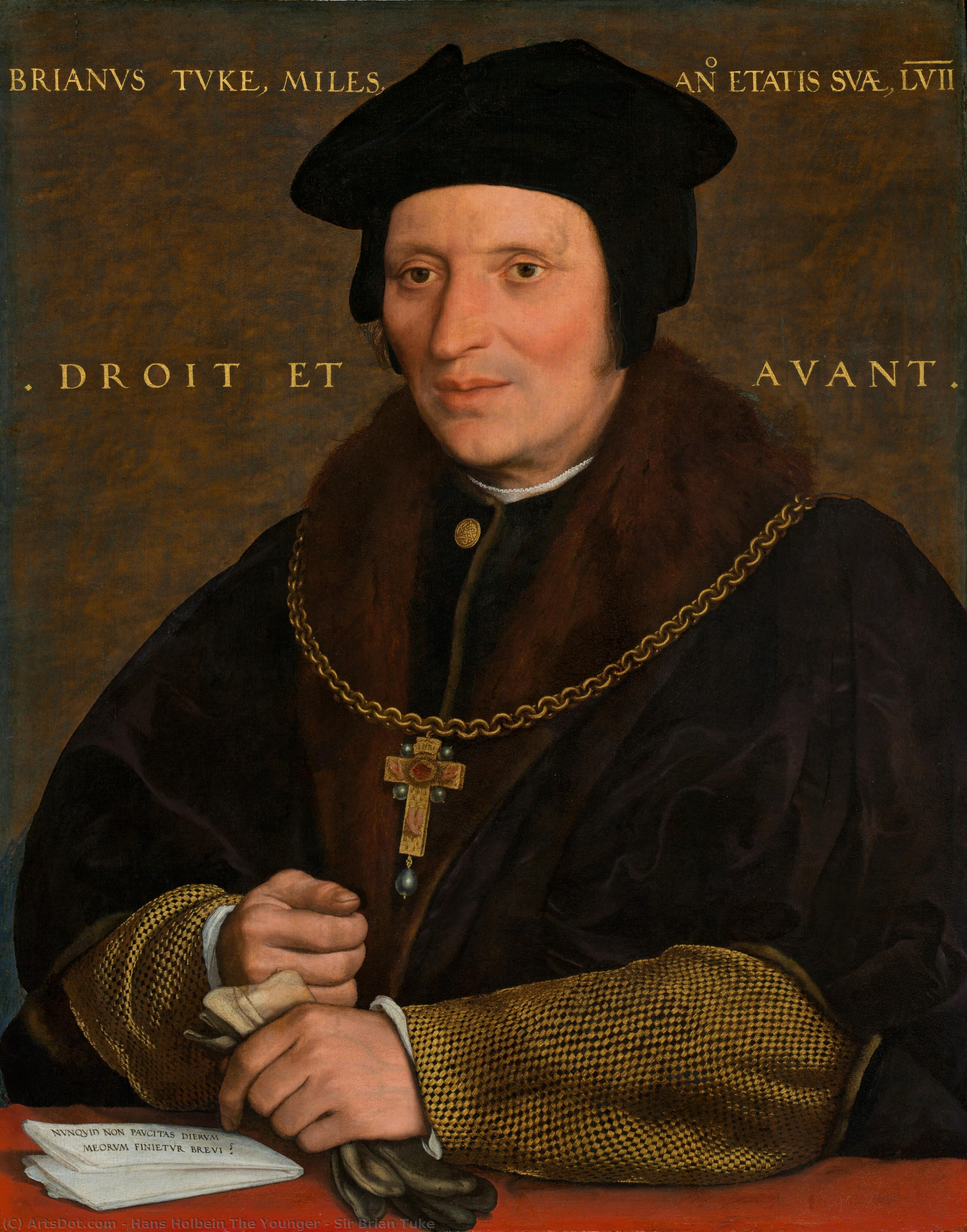 Brian Tuke Af Hans Holbein Den Yngre — Hans Holbein Den Yngre