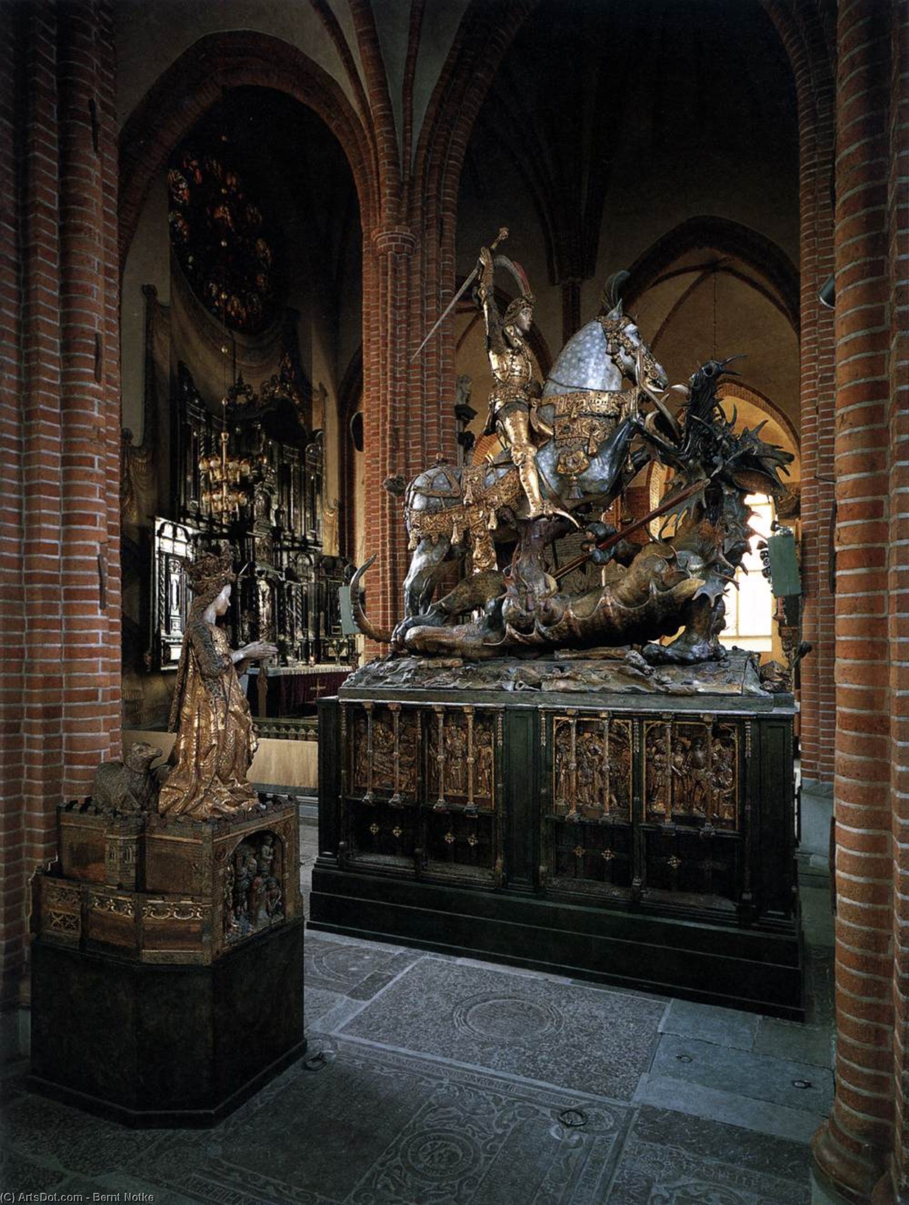 St George En De Draak — Bernt Notke