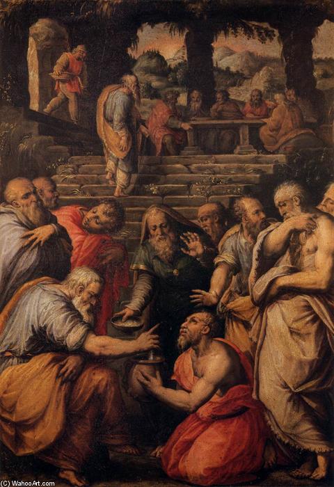 Der Prophet Elisha — Giorgio Vasari