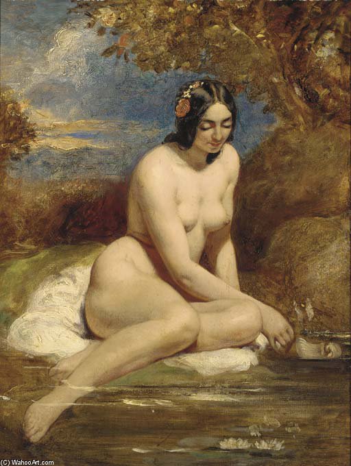 The Bather - — William Etty