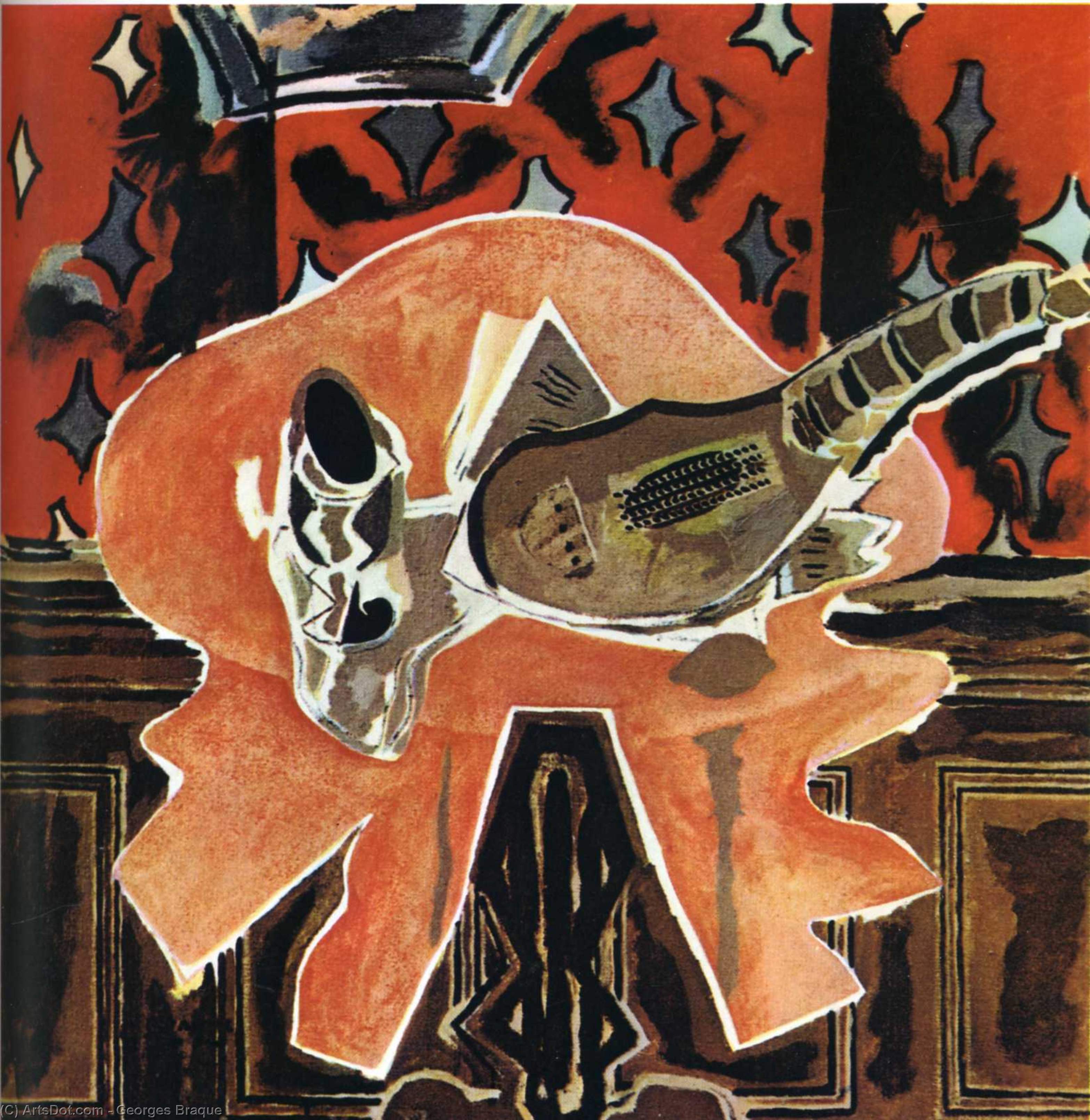 Ein Roter Sockel — Georges Braque