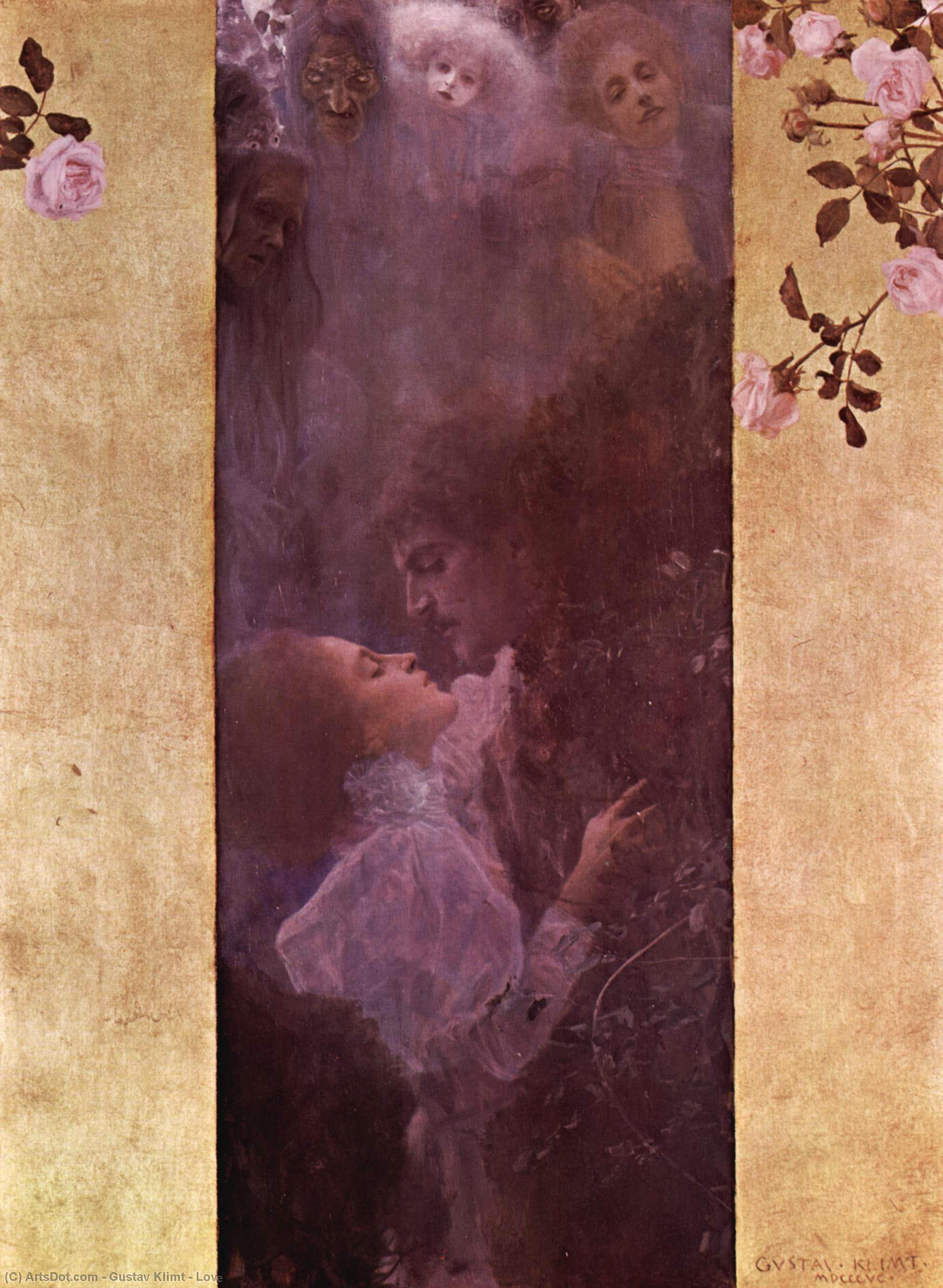 Amore — Gustav Klimt