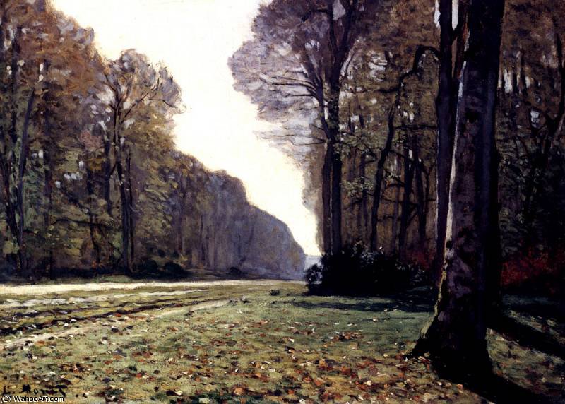 La Strada A Chailly — Claude Monet