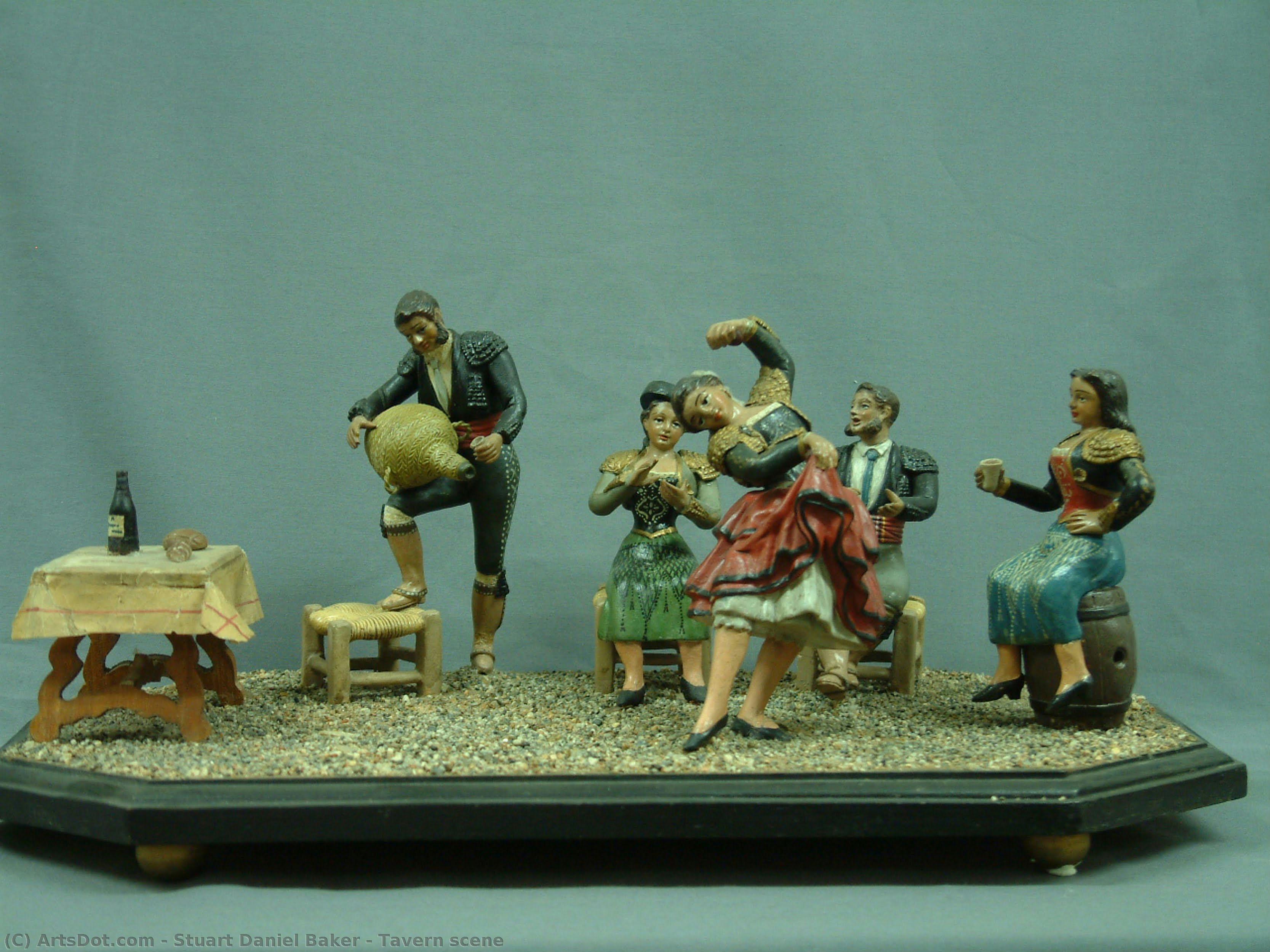 Tavern Scene — Stuart Daniel Baker