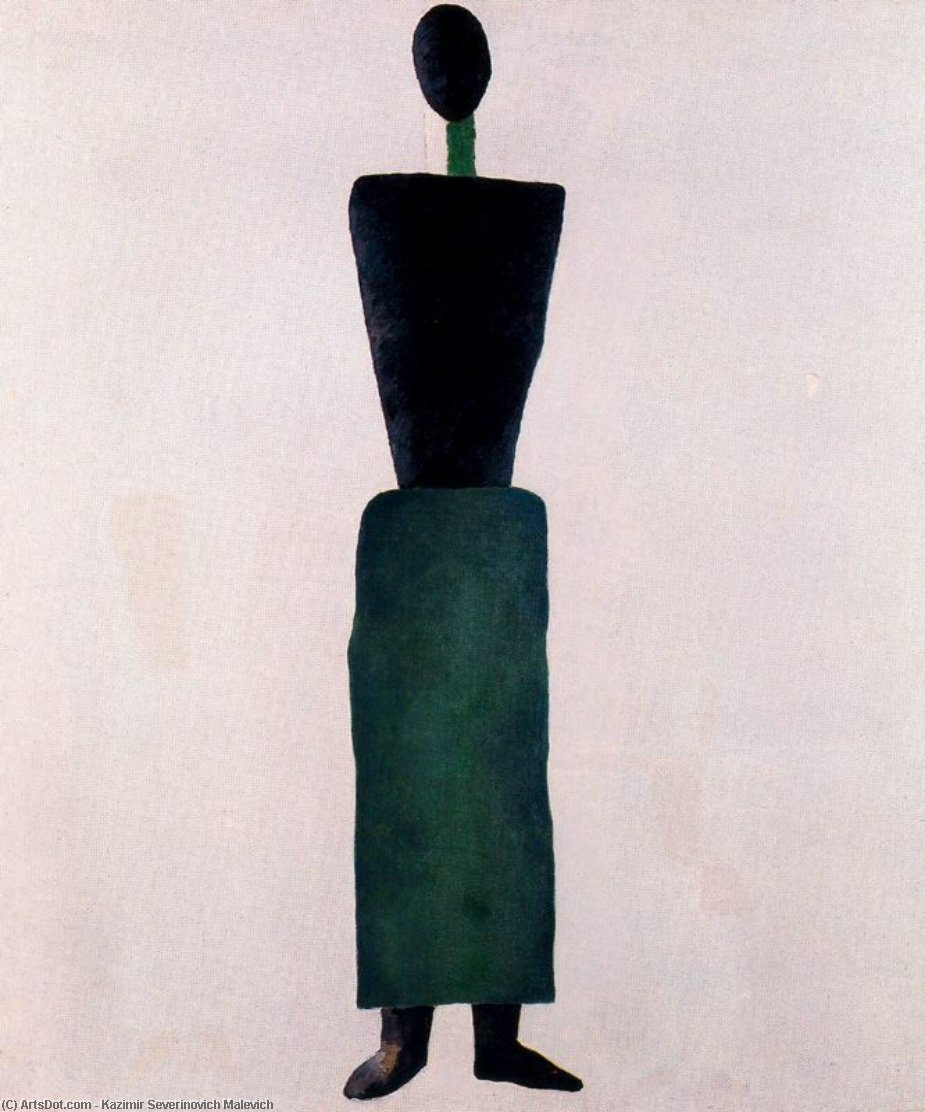 Frauenfigur — Kasimir Sewerinowitsch Malewitsch