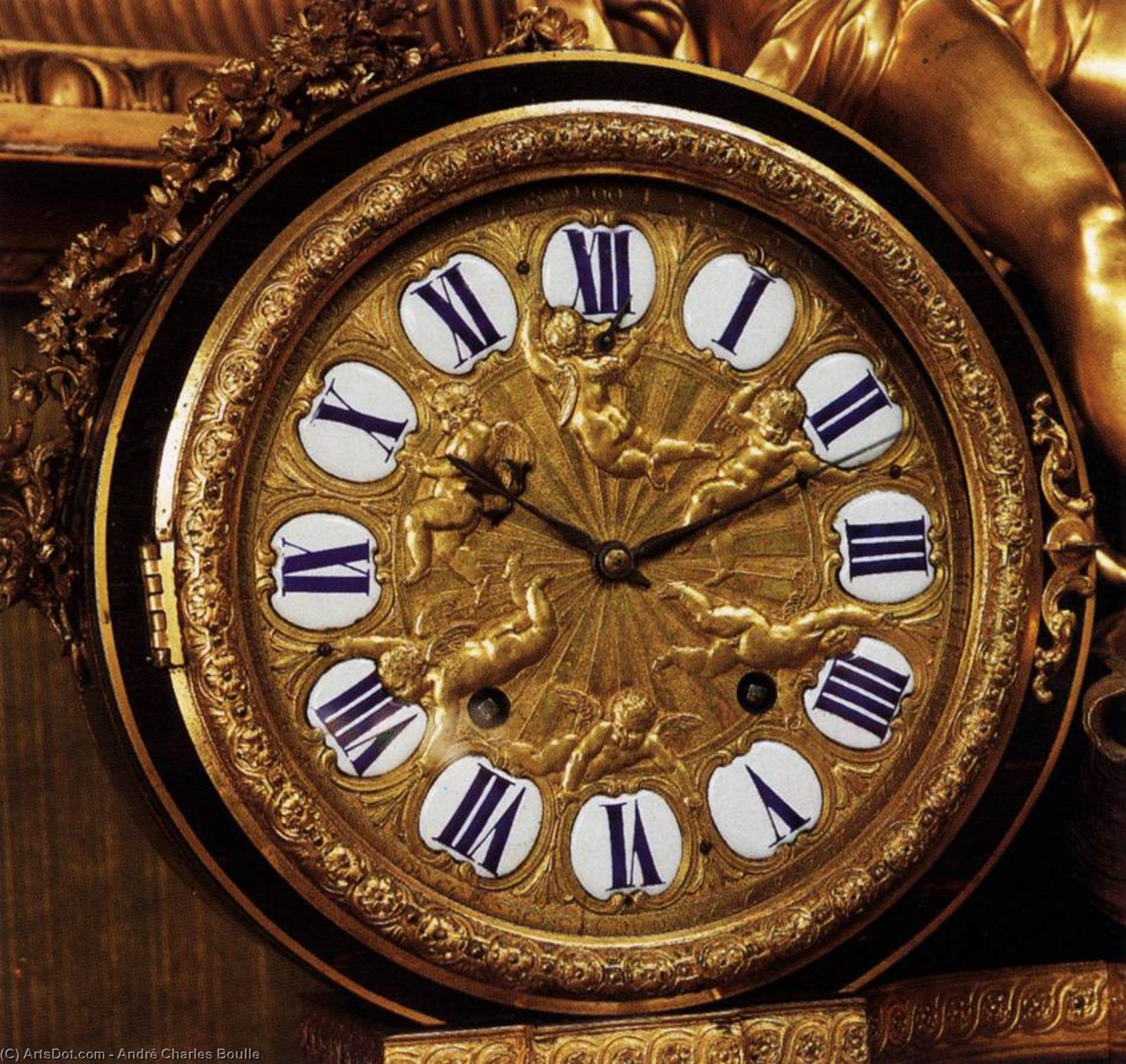 Clock Face — André-charles Boulle