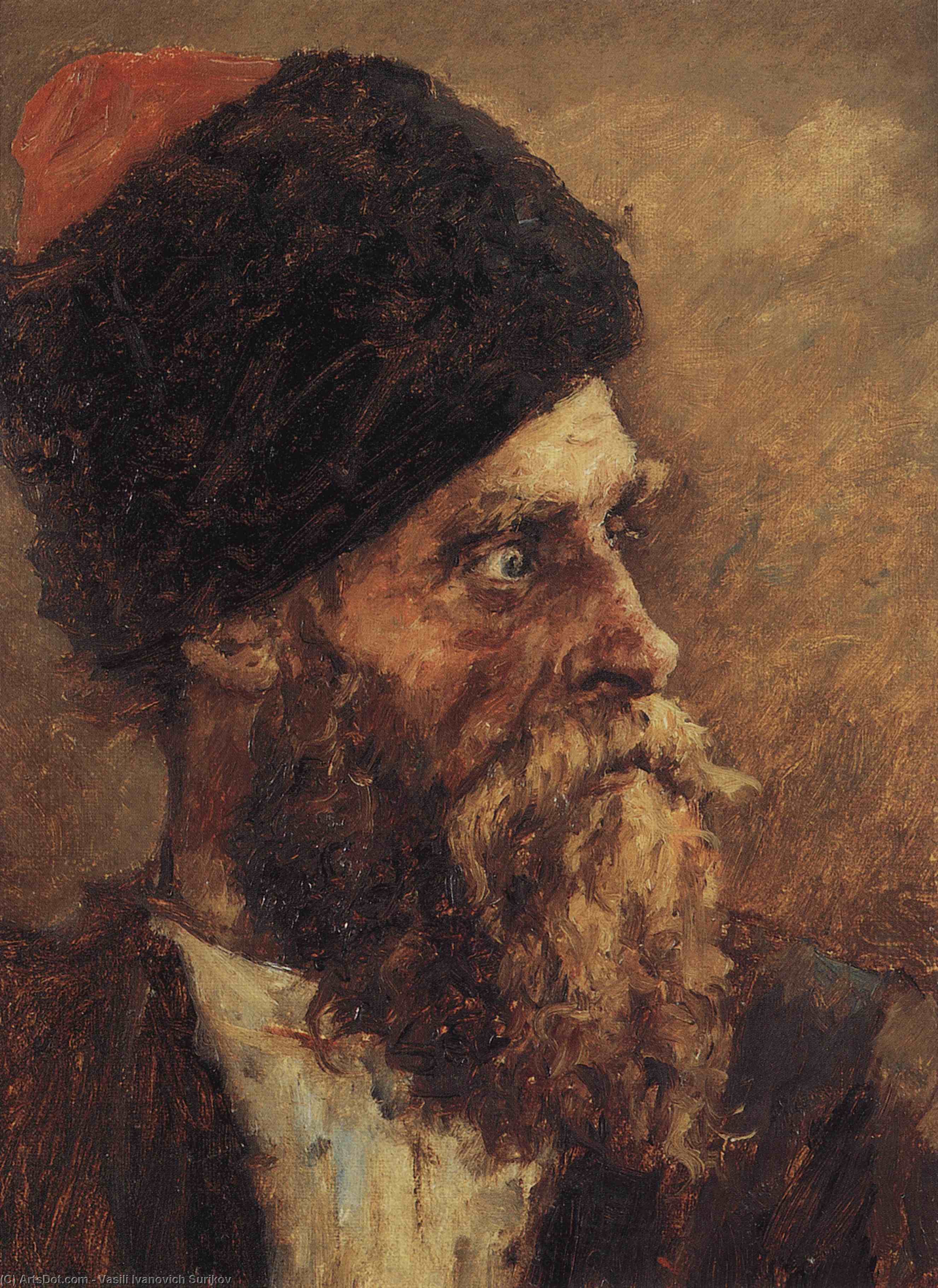 Cossack Dmitry Sokol — Vasili Ivanovič Surikov