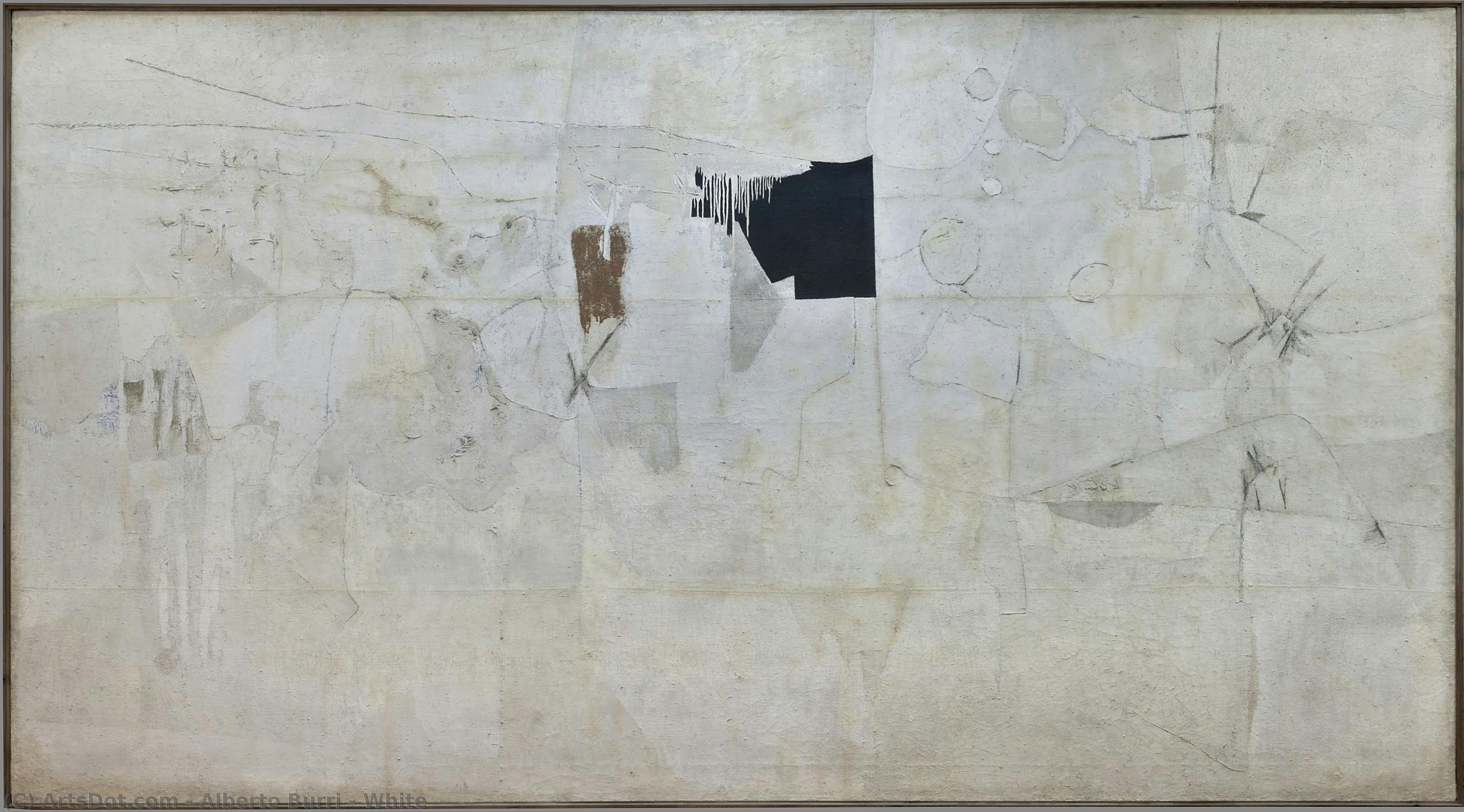 Bílý — Alberto Burri