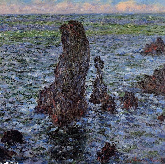 Pyramiderne Ved Port-coton — Claude Monet