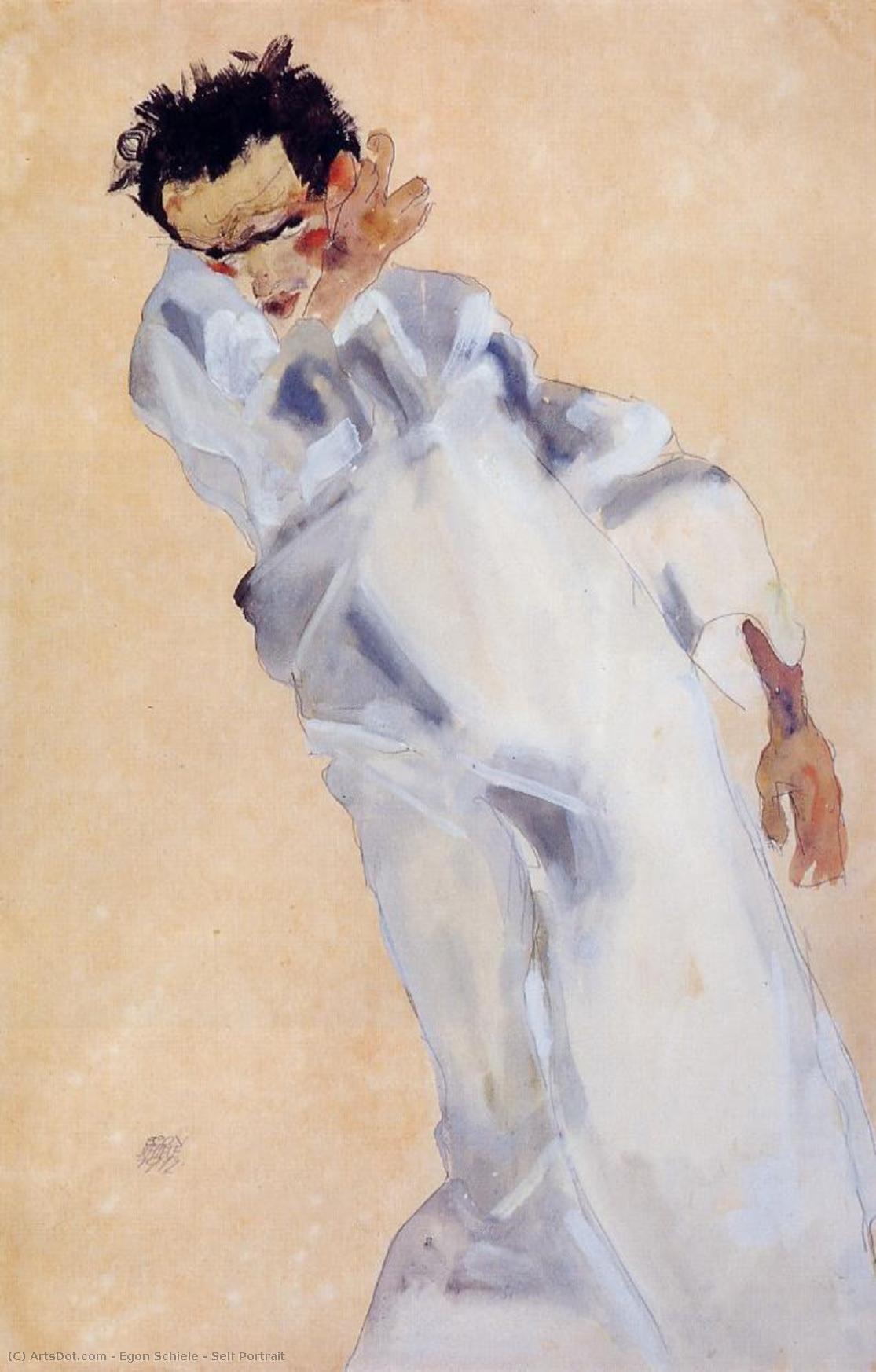 Selbstbildnis — Egon Schiele