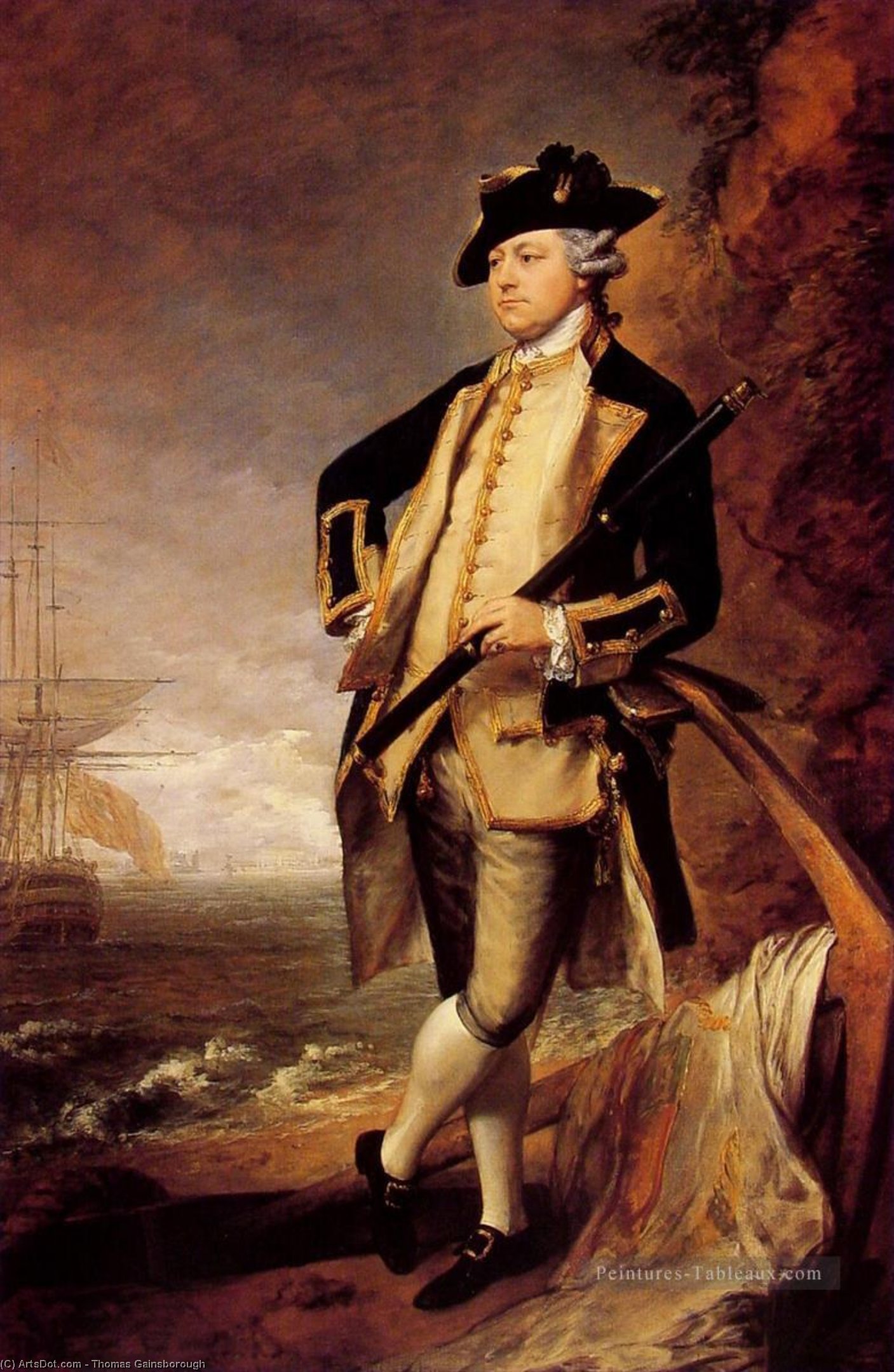 Augustus John, Tercer Conde De Briston — Thomas Gainsborough