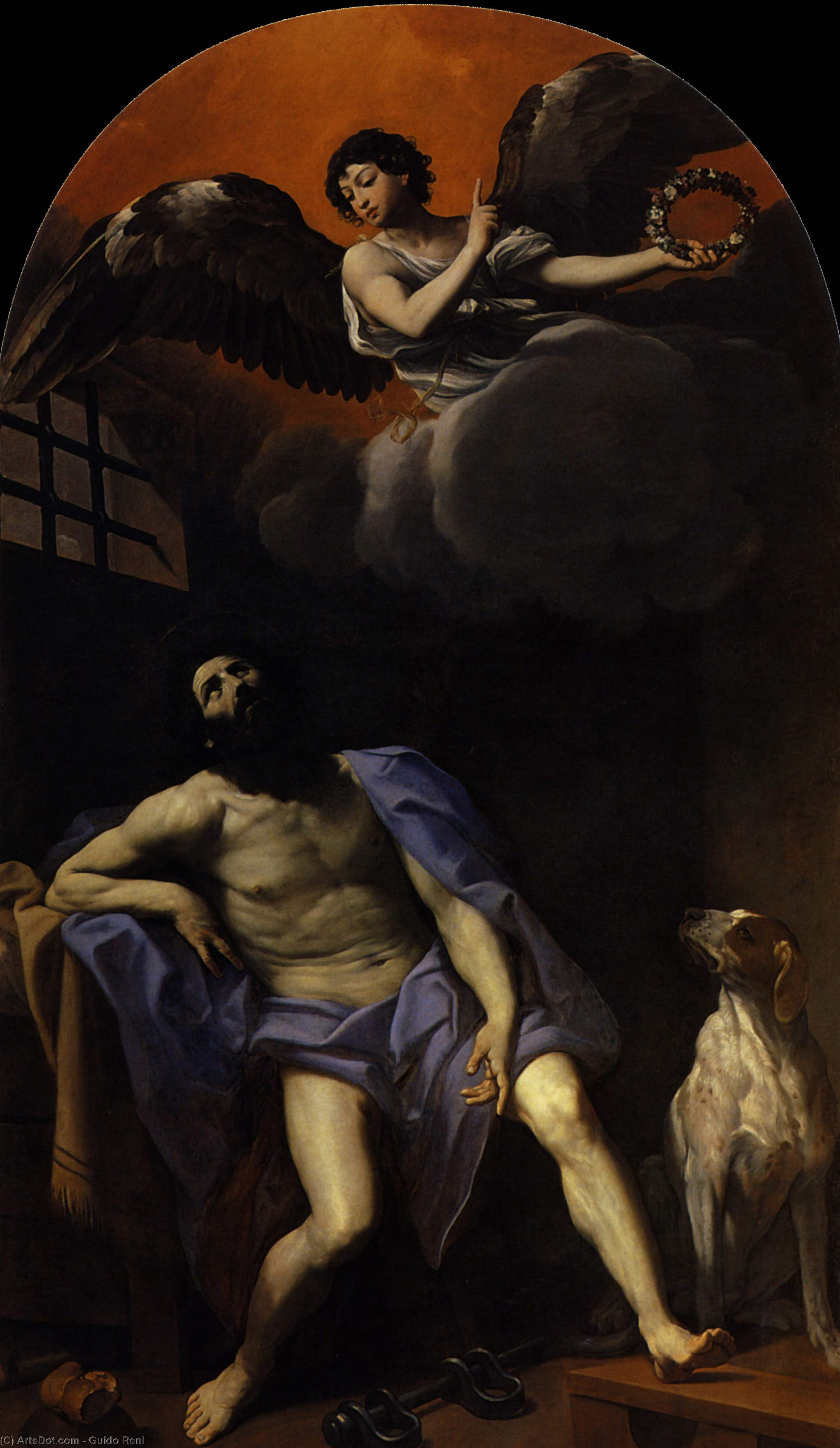 Saint Roch — Guido Reni