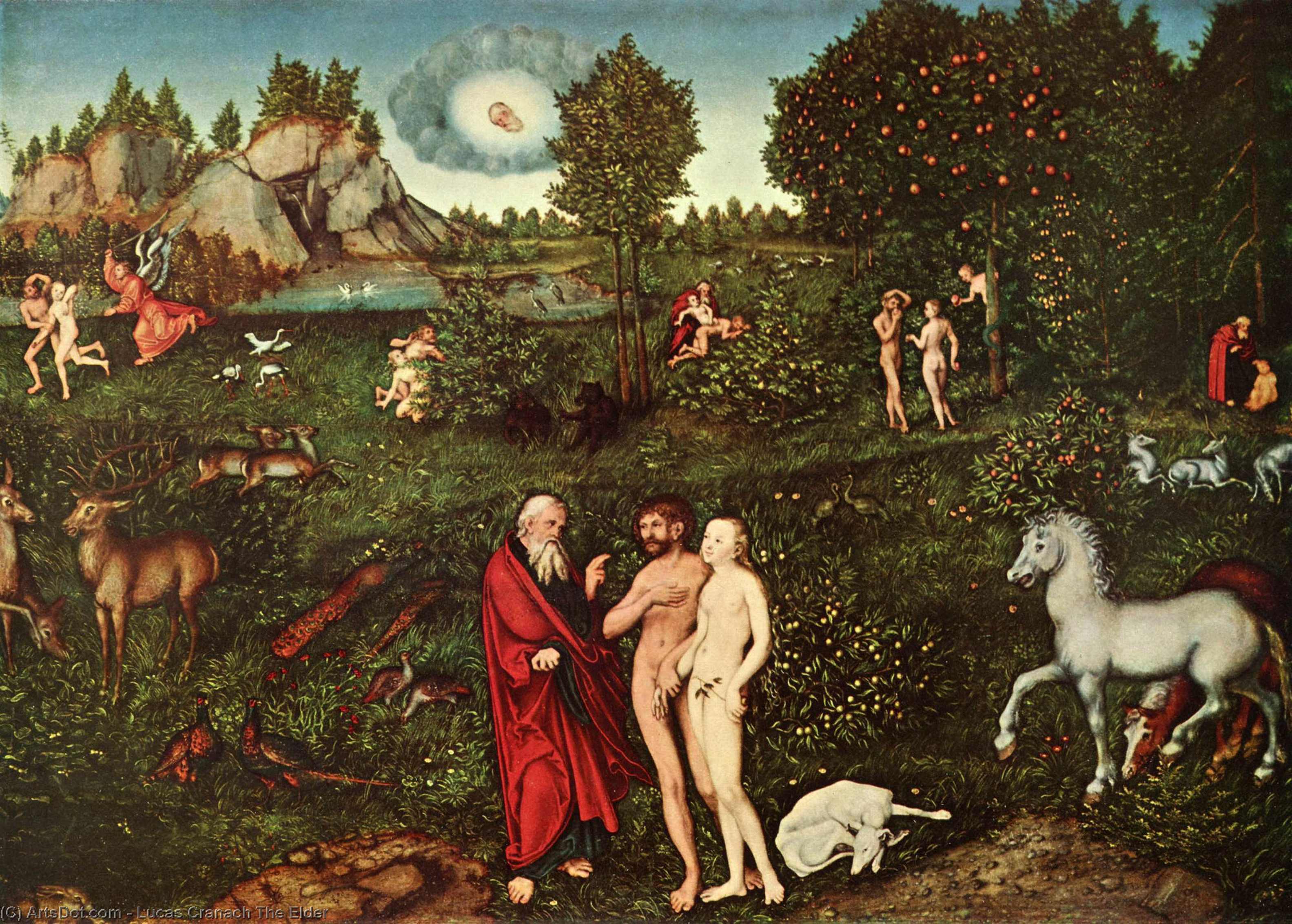 Adam E Eva — Lucas Cranach O Velho