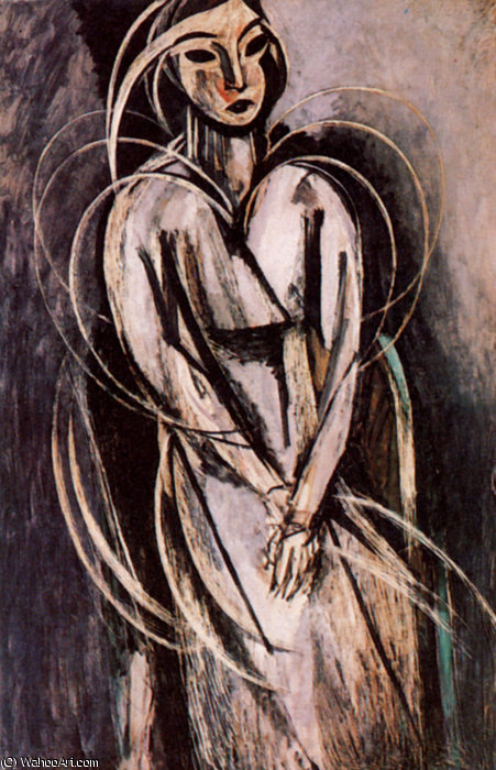 Porträtt Av Yvonne Landsberg – Olja På Duk – Philadelphia Museum Of Art — Henri Matisse