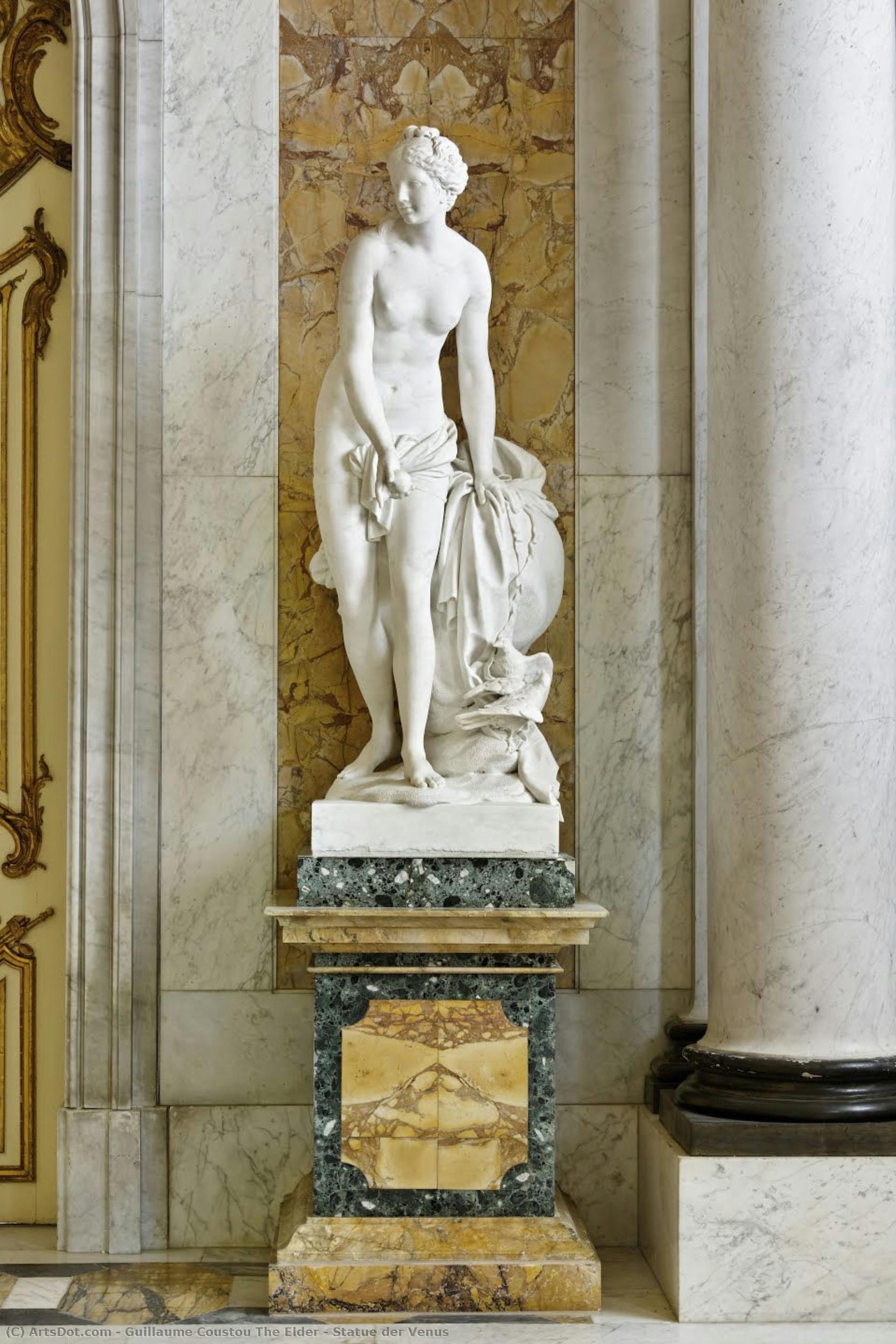 Statue Der Venus — Guillaume Coustou Starszy