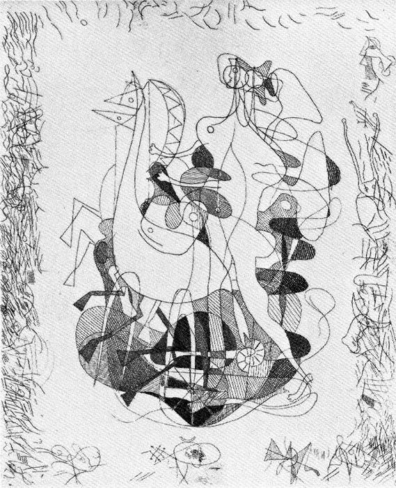 Teogonía (suite Vollard) — Georges Braque