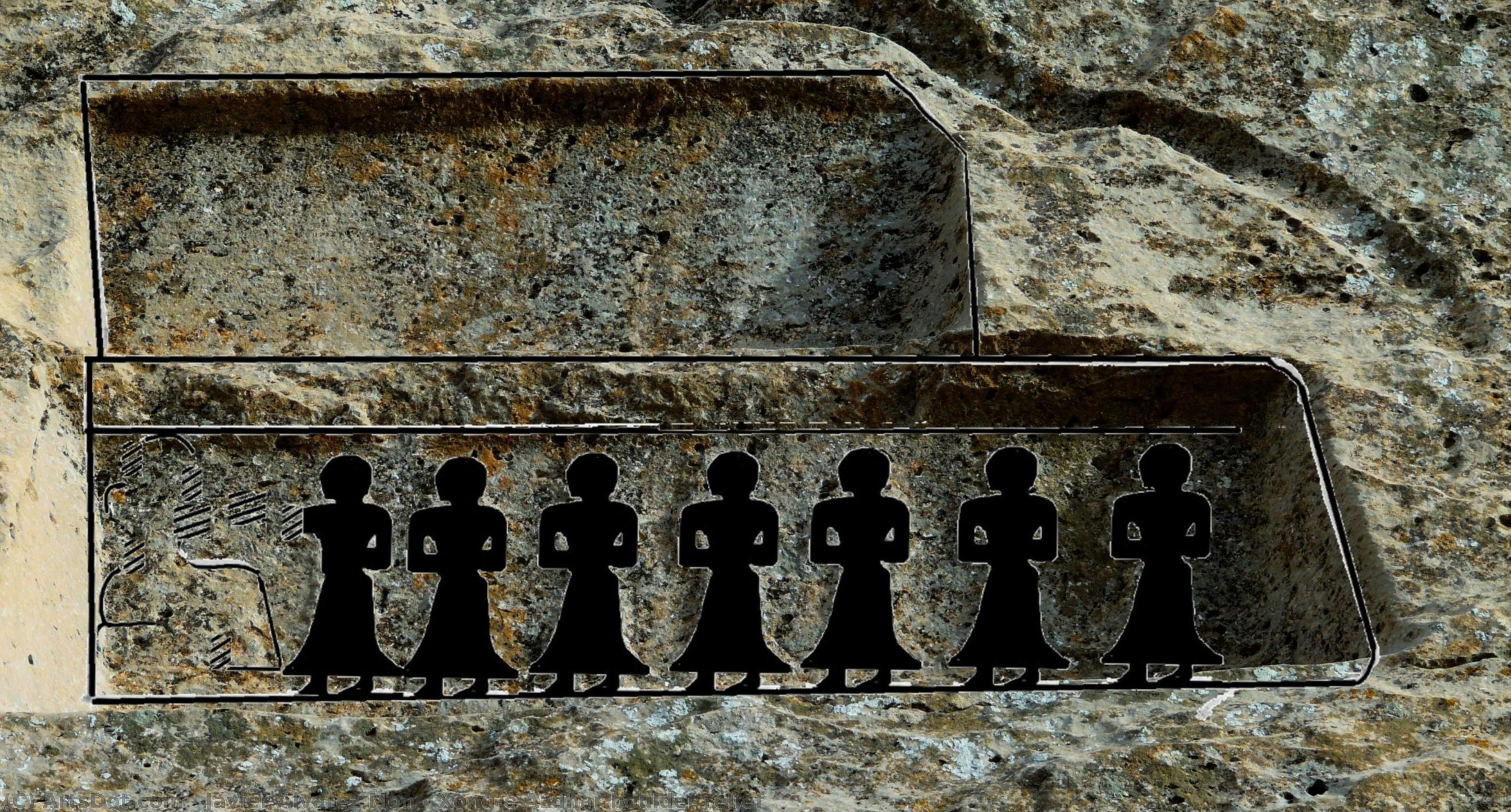 Xong-e Azdhar Boulder Relief — Javier Álvarez Mon