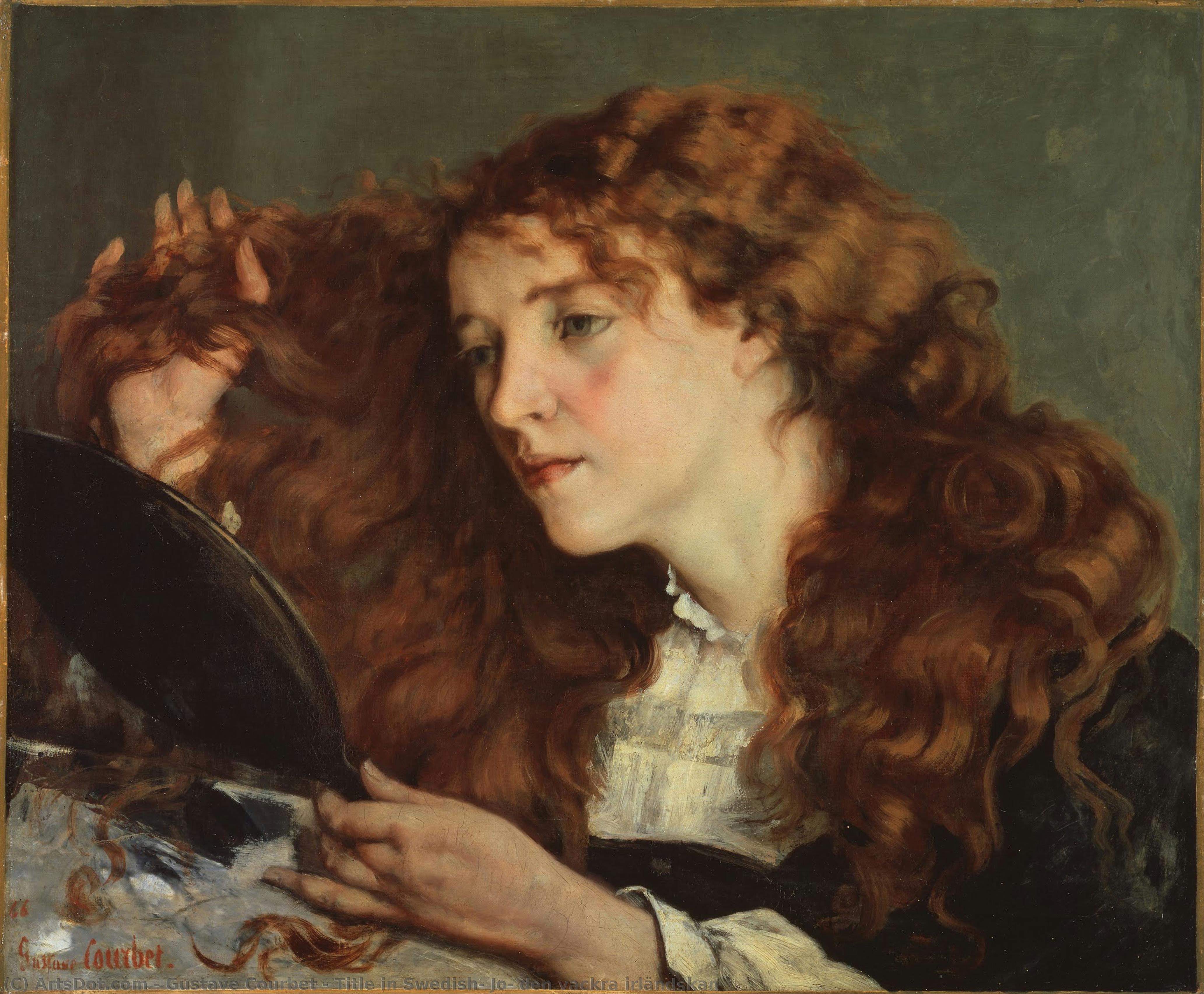 Jo, Die Schöne Irisch — Gustave Courbet