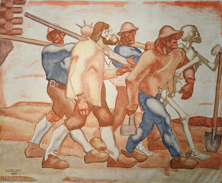Danse Macabre — Albin Egger Lienz