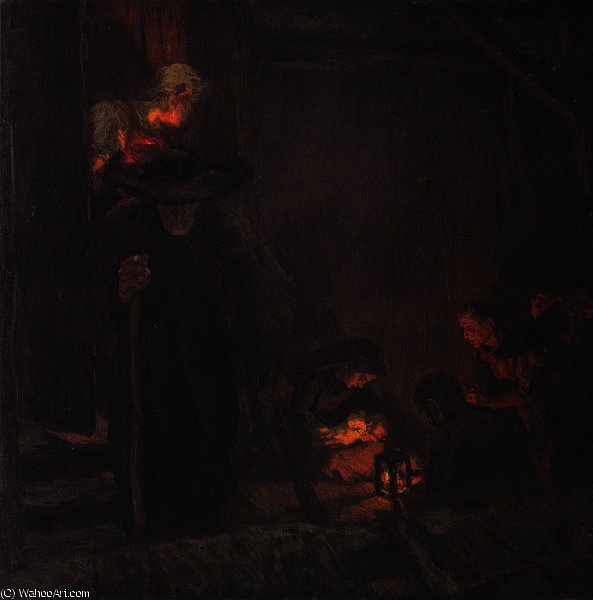 Christnacht — Albin Egger Lienz