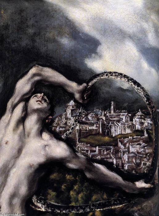 Laokoön (detail) — El Greco