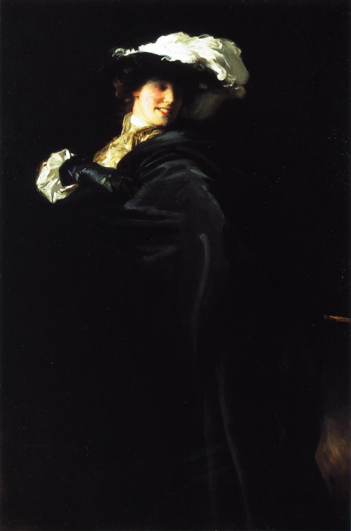 A Vele Gonfie (also Known As Ena Wertheimer) — John Singer Sargent